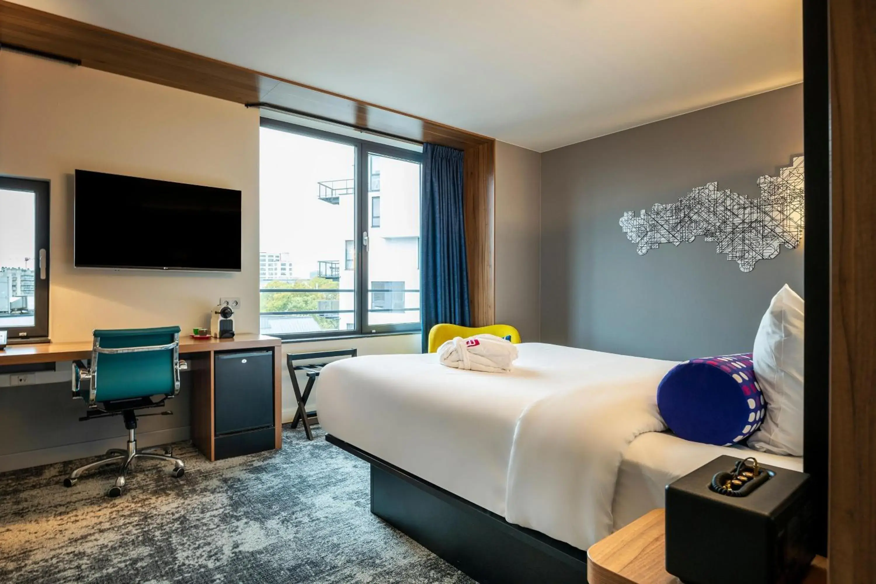 Savvy, Guest room, 1 King in Aloft Brussels Schuman Savvy, Guest room, 1 King in Aloft Brussels Schuman