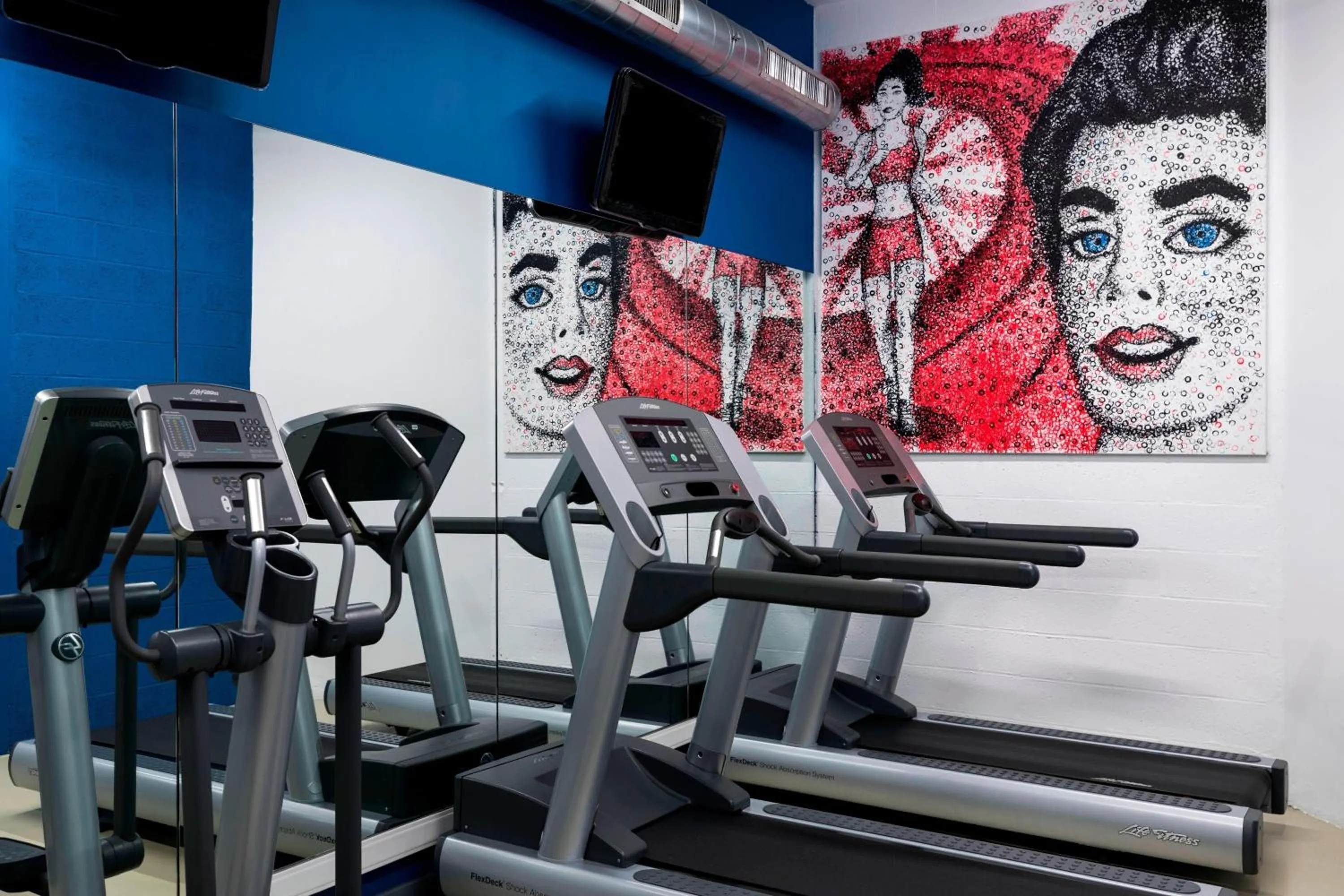 Fitness centre/facilities in Aloft Brussels Schuman
