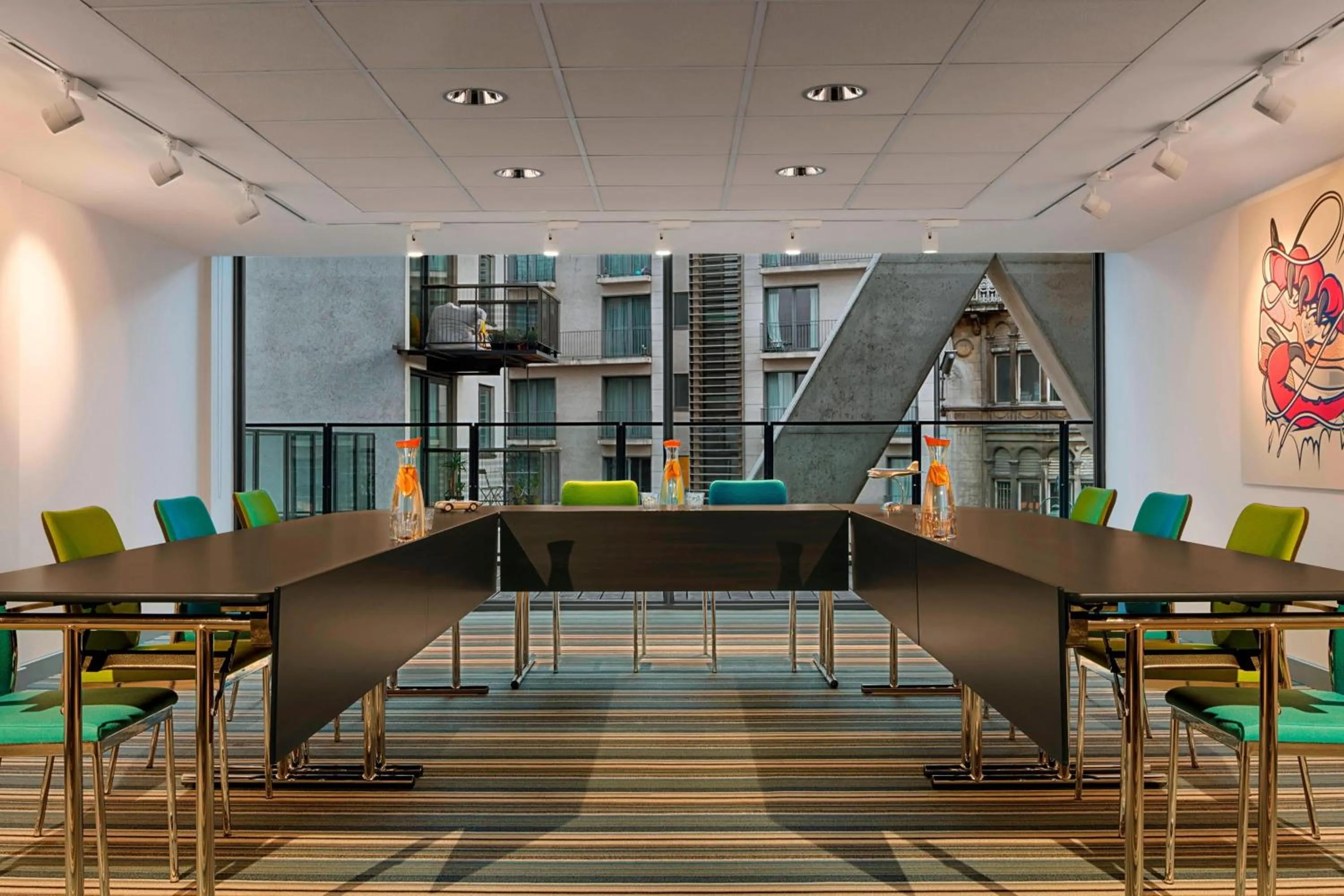 Meeting/conference room in Aloft Brussels Schuman