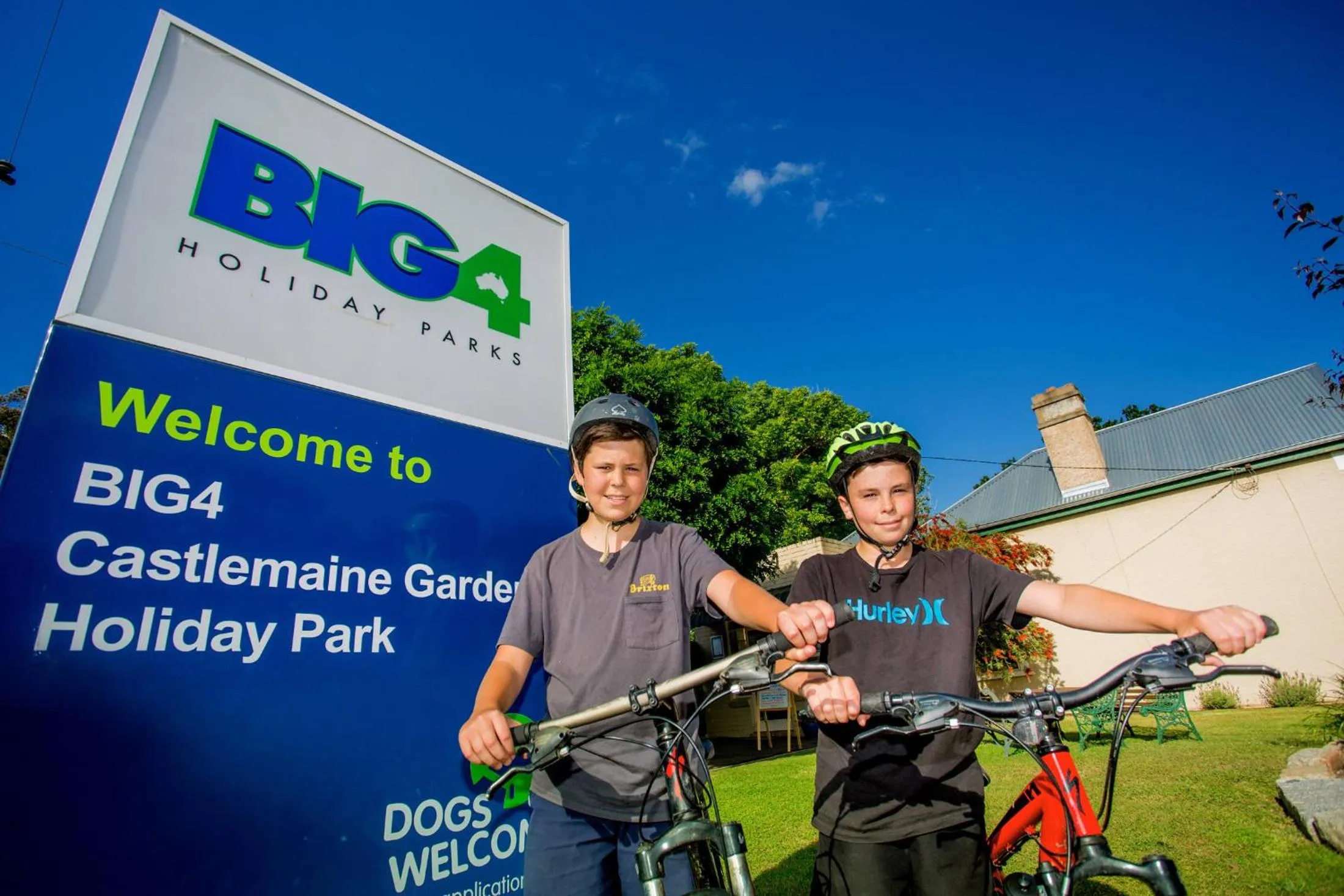 Property logo or sign in BIG4 Castlemaine Gardens