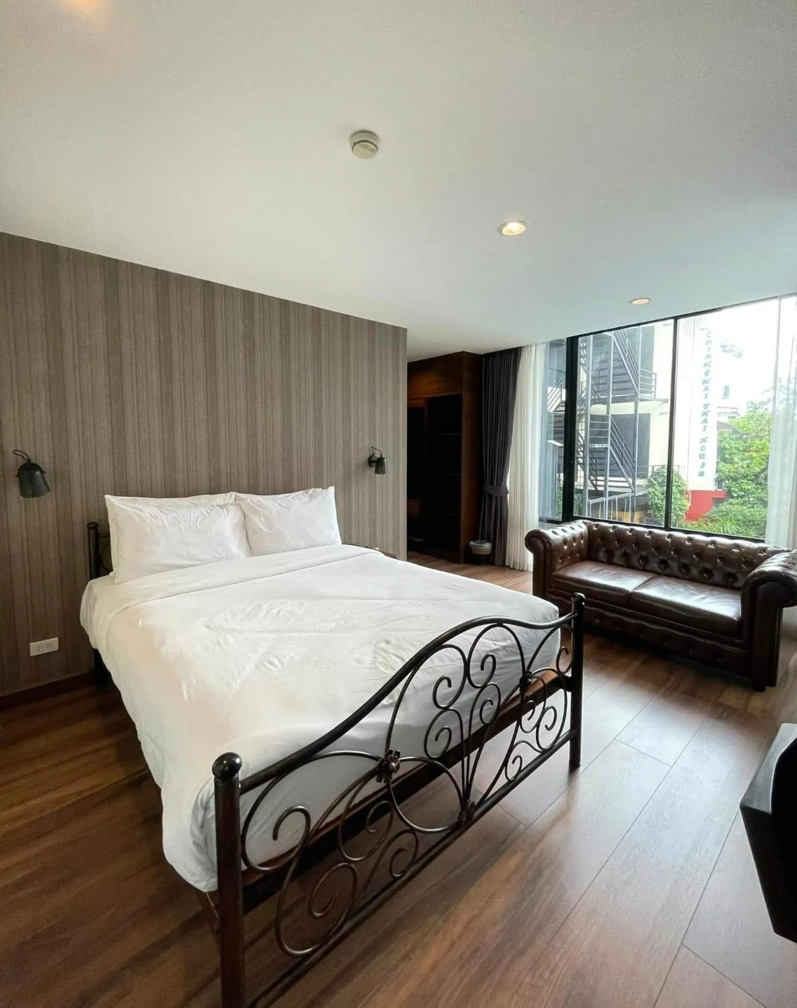 Bed in Chiang Mai Thai House,Thapae