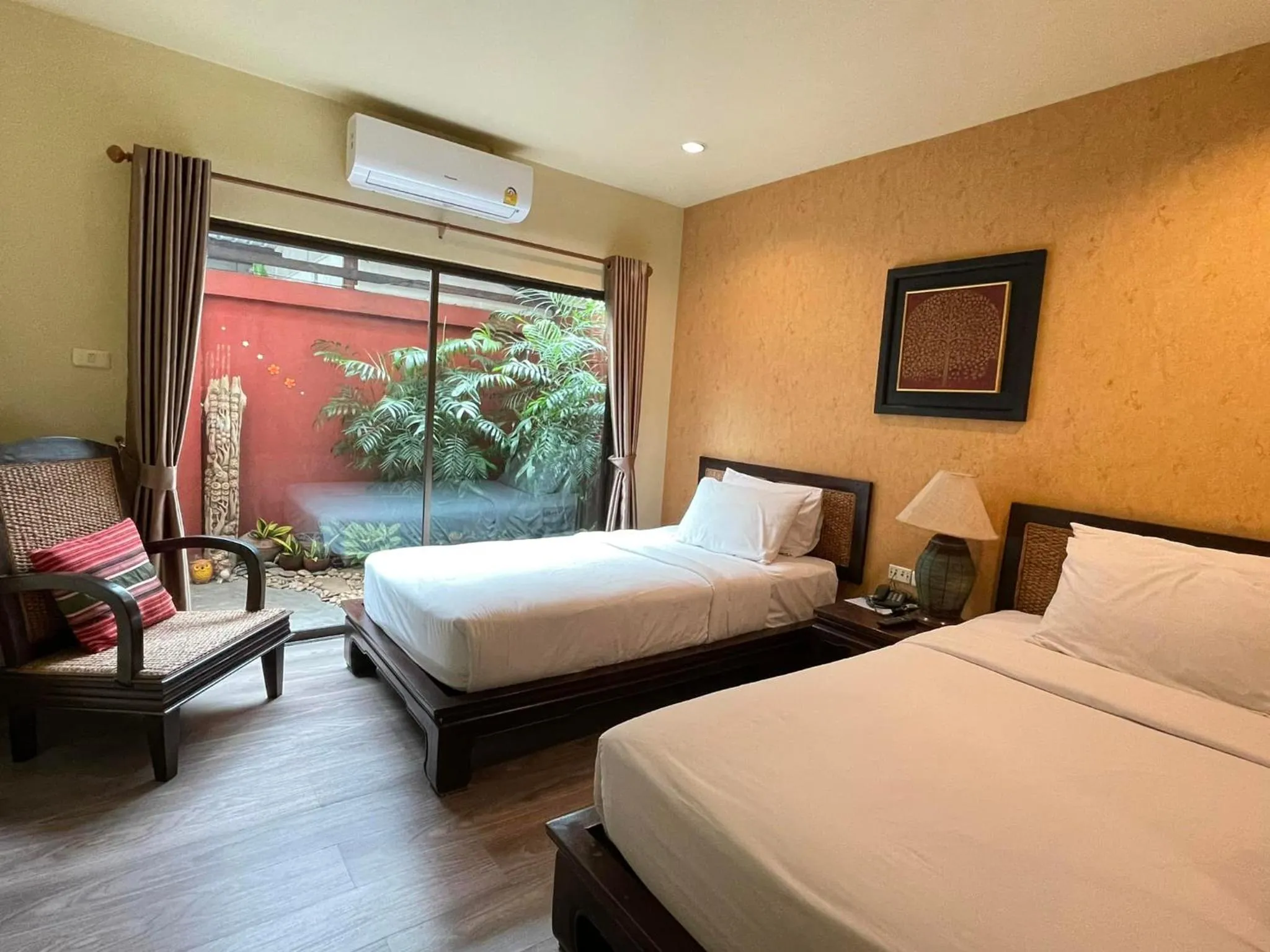 Bedroom, Bed in Chiang Mai Thai House,Thapae