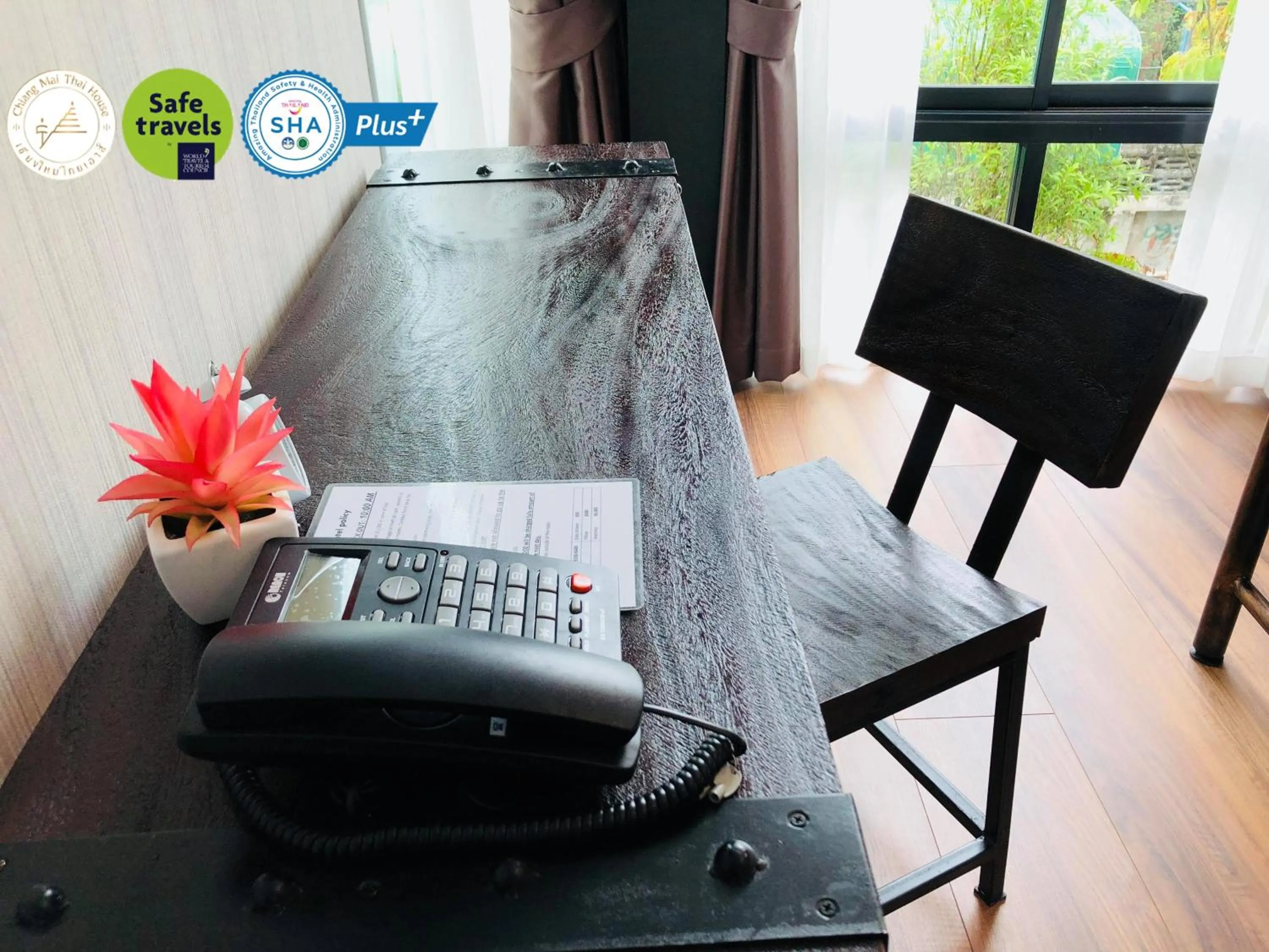 Seating area in Chiang Mai Thai House,Thapae