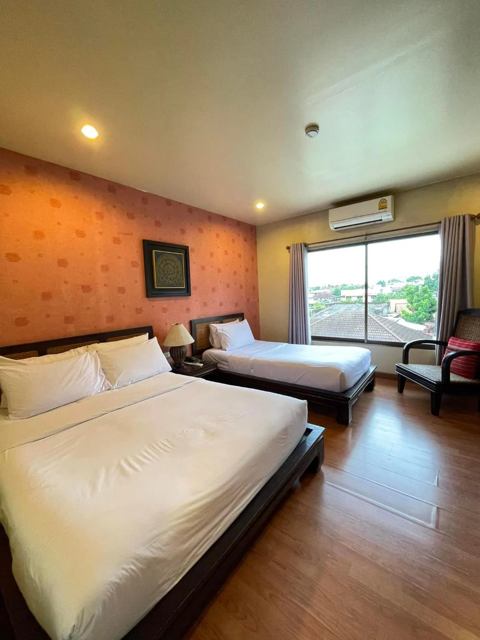 Bed in Chiang Mai Thai House,Thapae