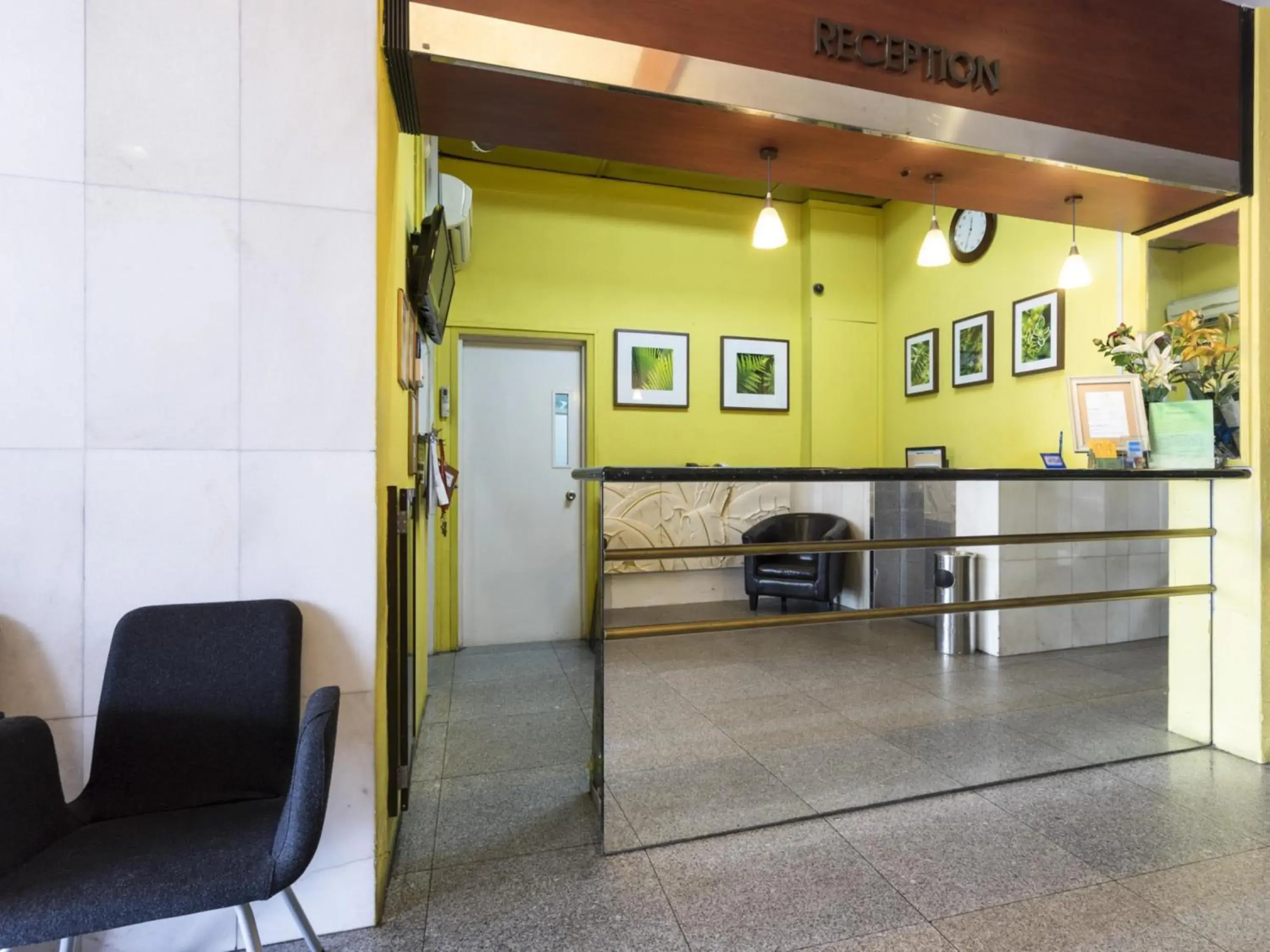 Lobby or reception in L Hotel at Broadway Lobby or reception in L Hotel at Broadway