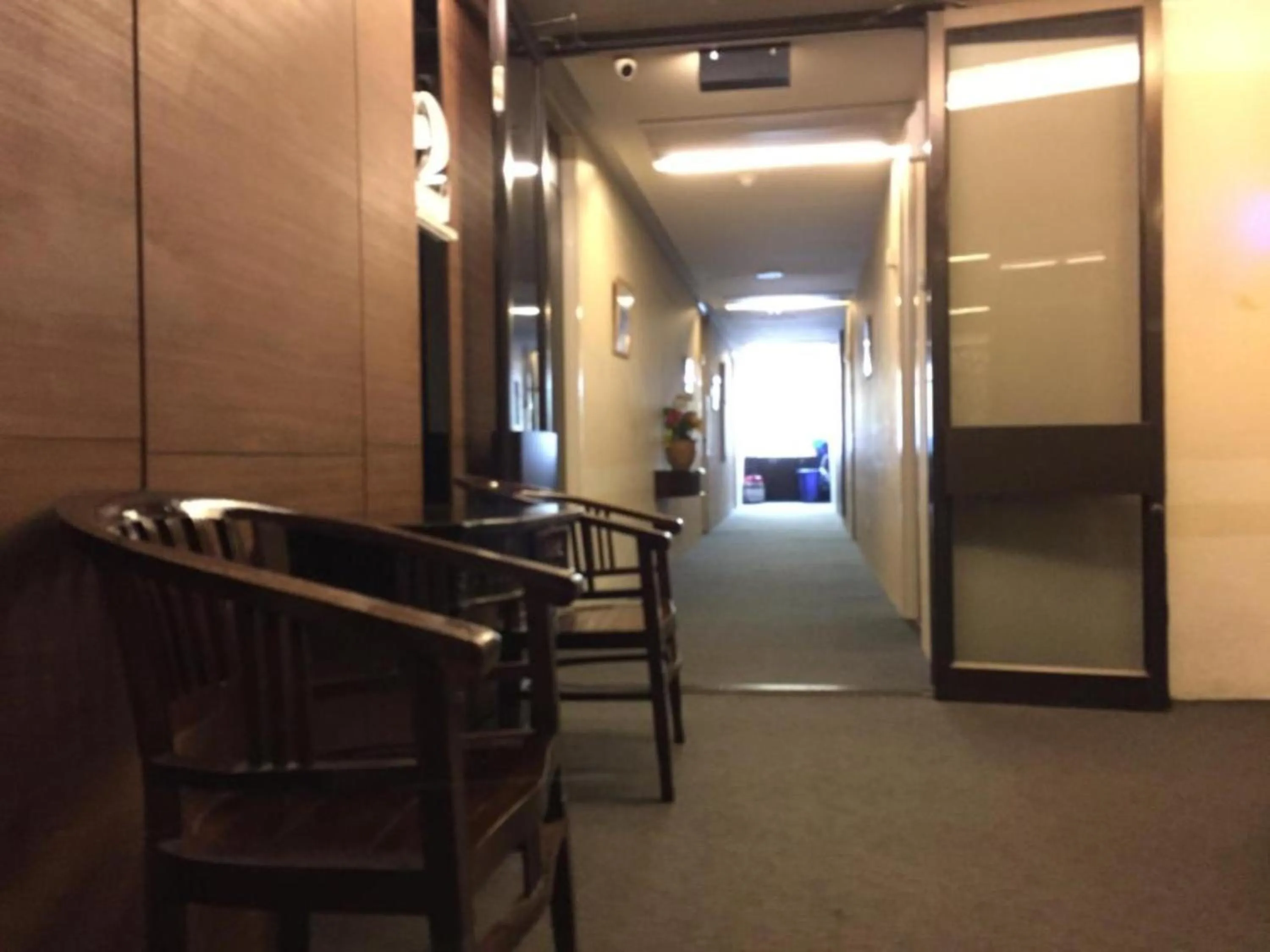 Property building in L Hotel at Broadway