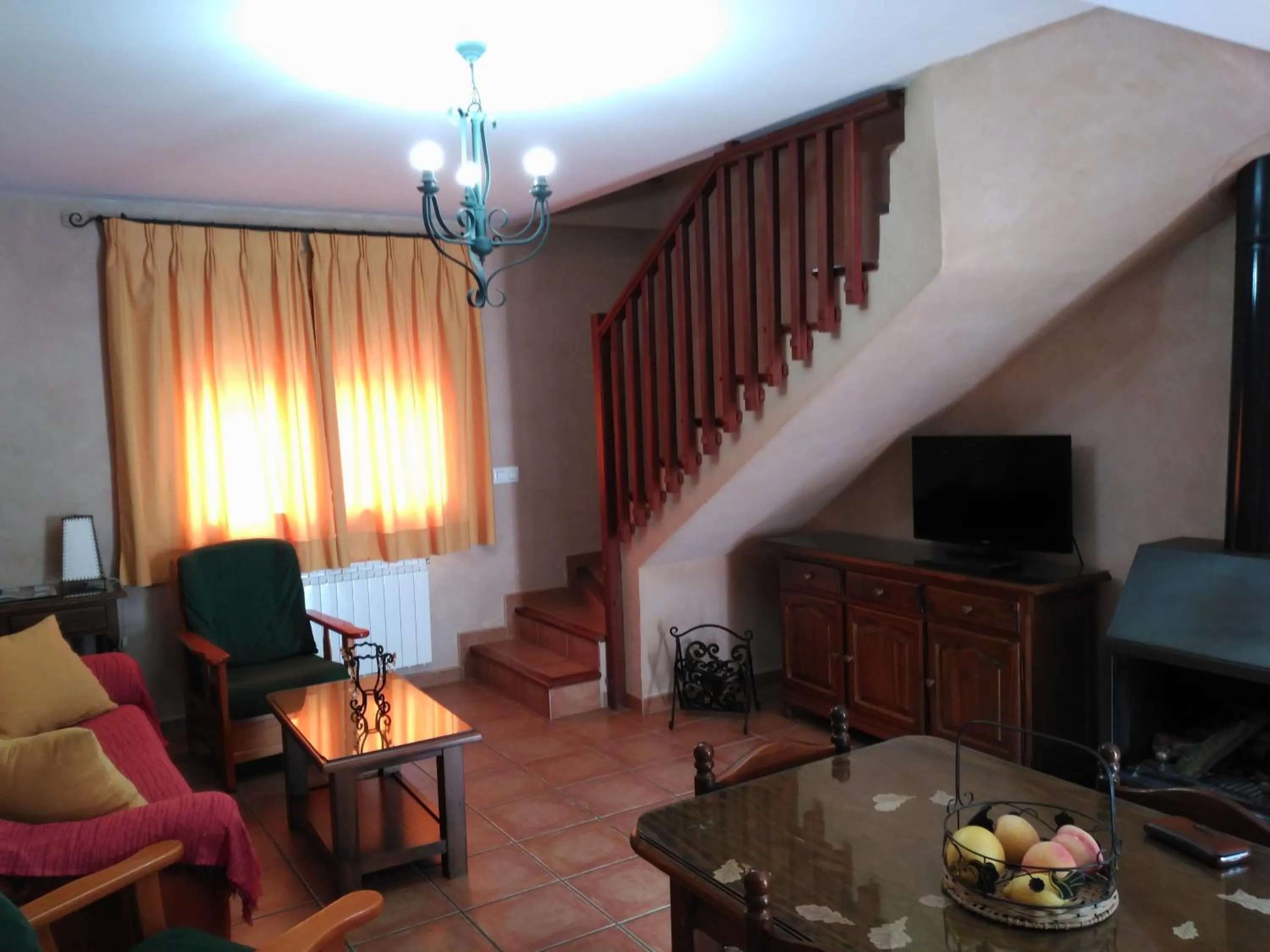 Dining area in Apartamentos Valle del Guadalquivir