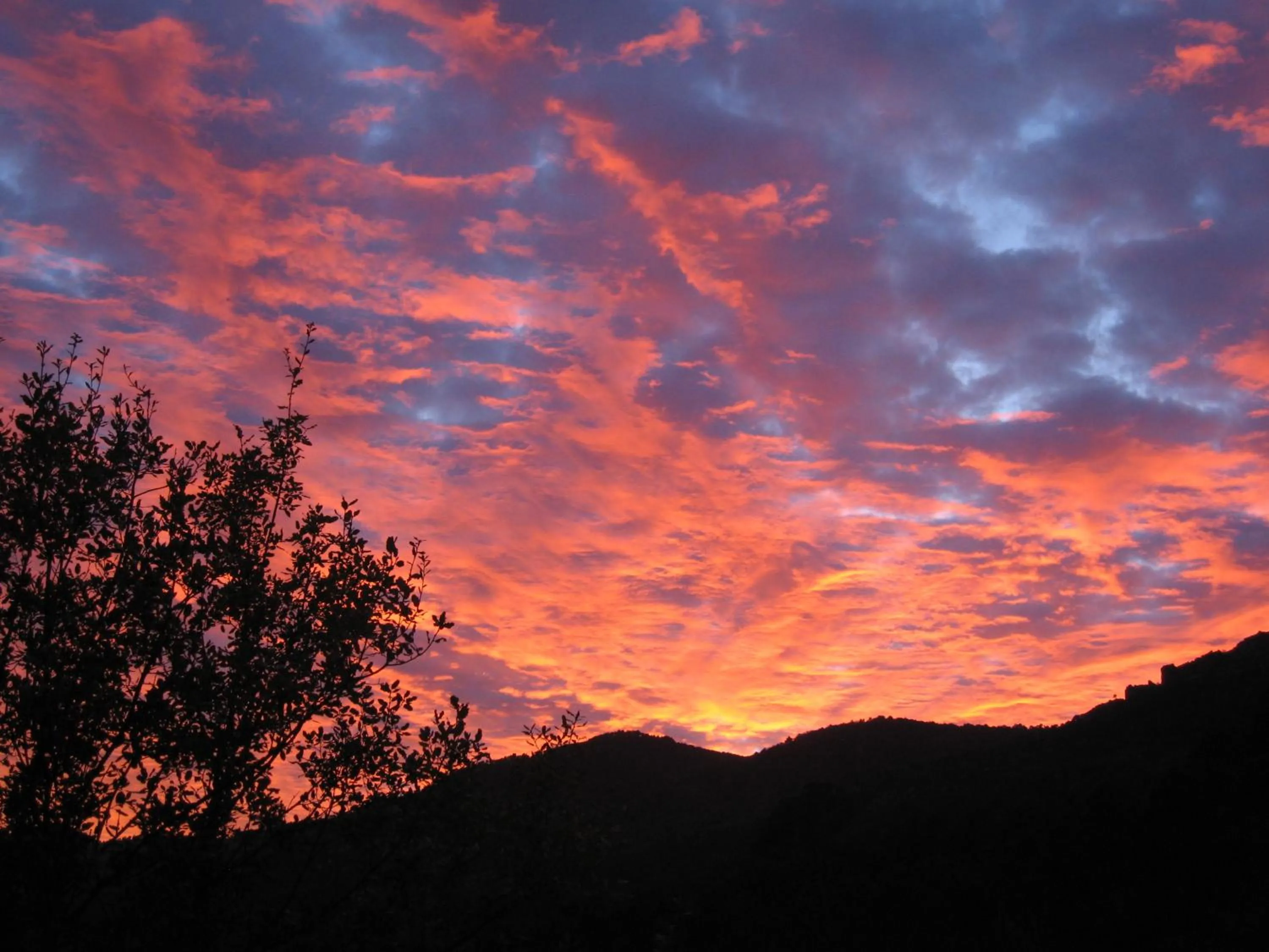 Sunset in Apartamentos Valle del Guadalquivir