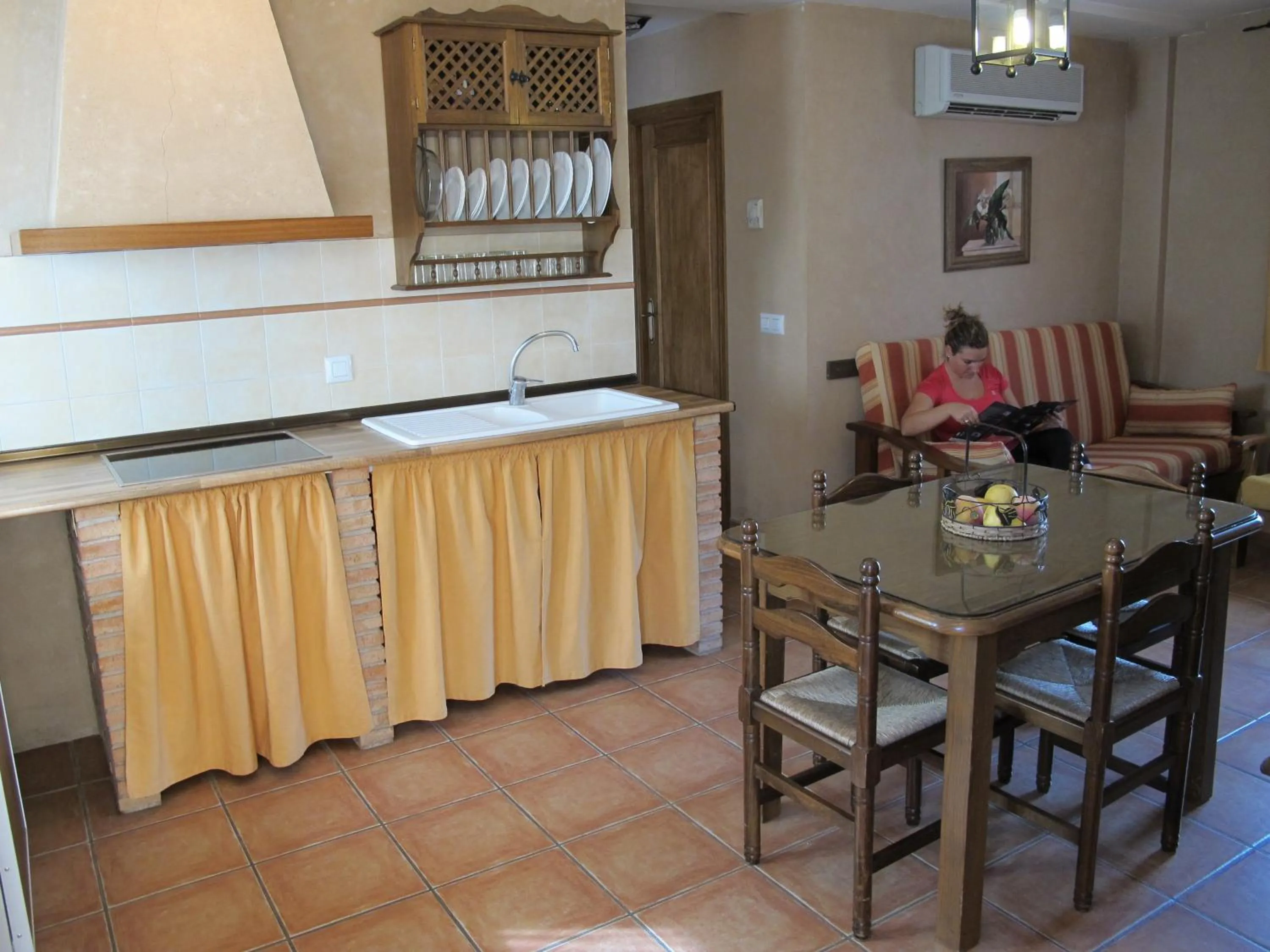 Dining area in Apartamentos Valle del Guadalquivir