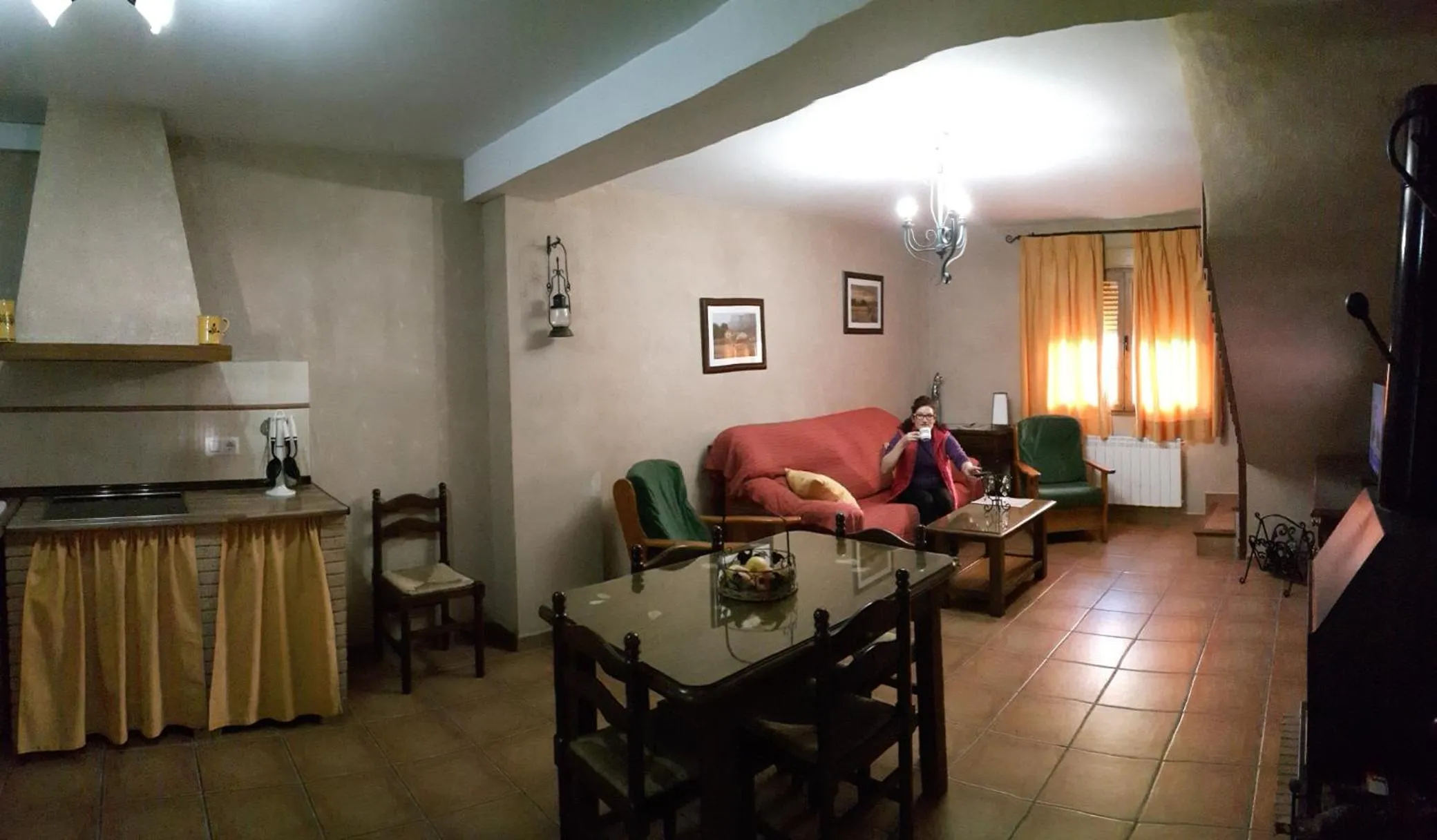 Dining area in Apartamentos Valle del Guadalquivir