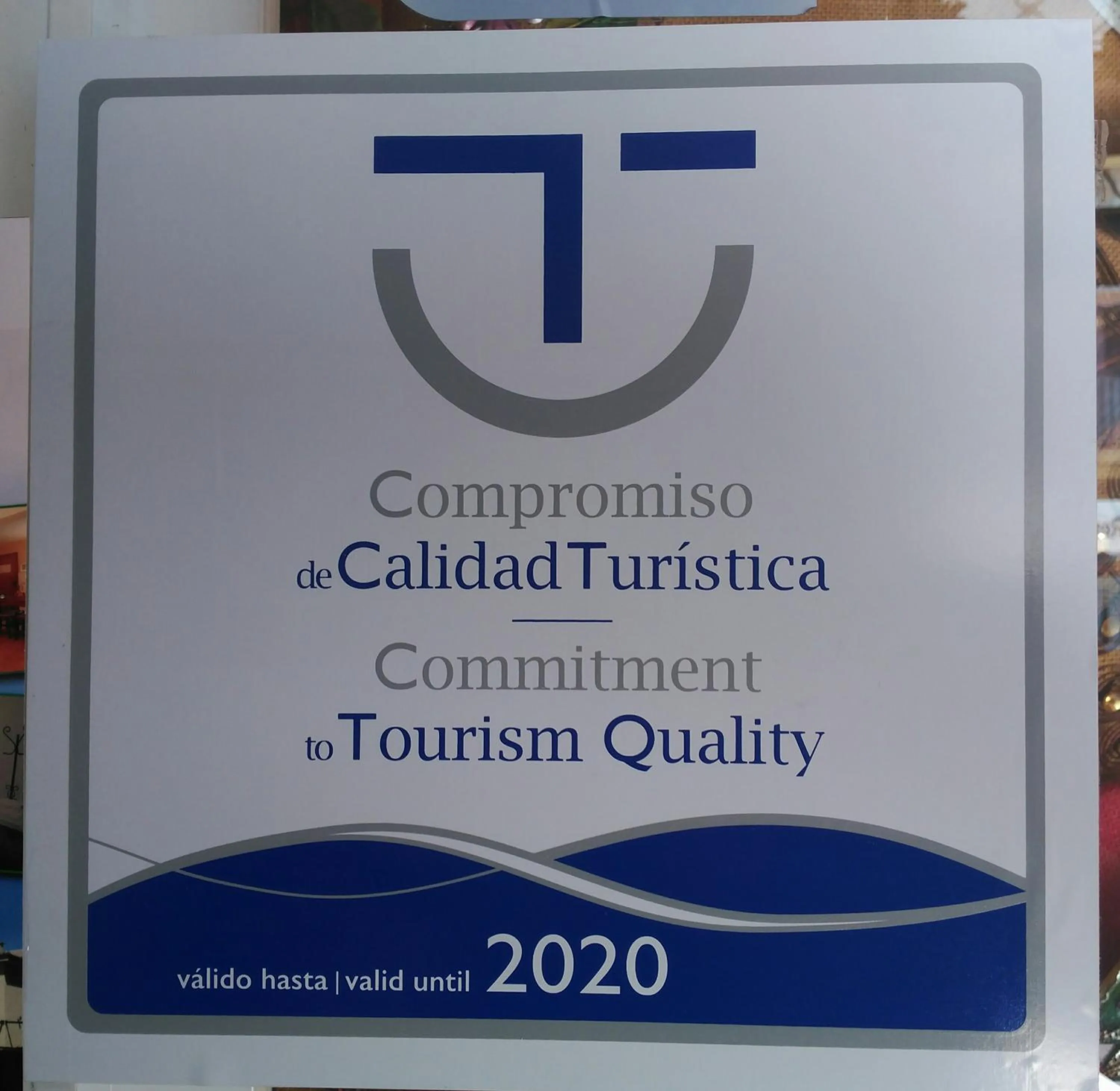 Certificate/Award in Apartamentos Valle del Guadalquivir