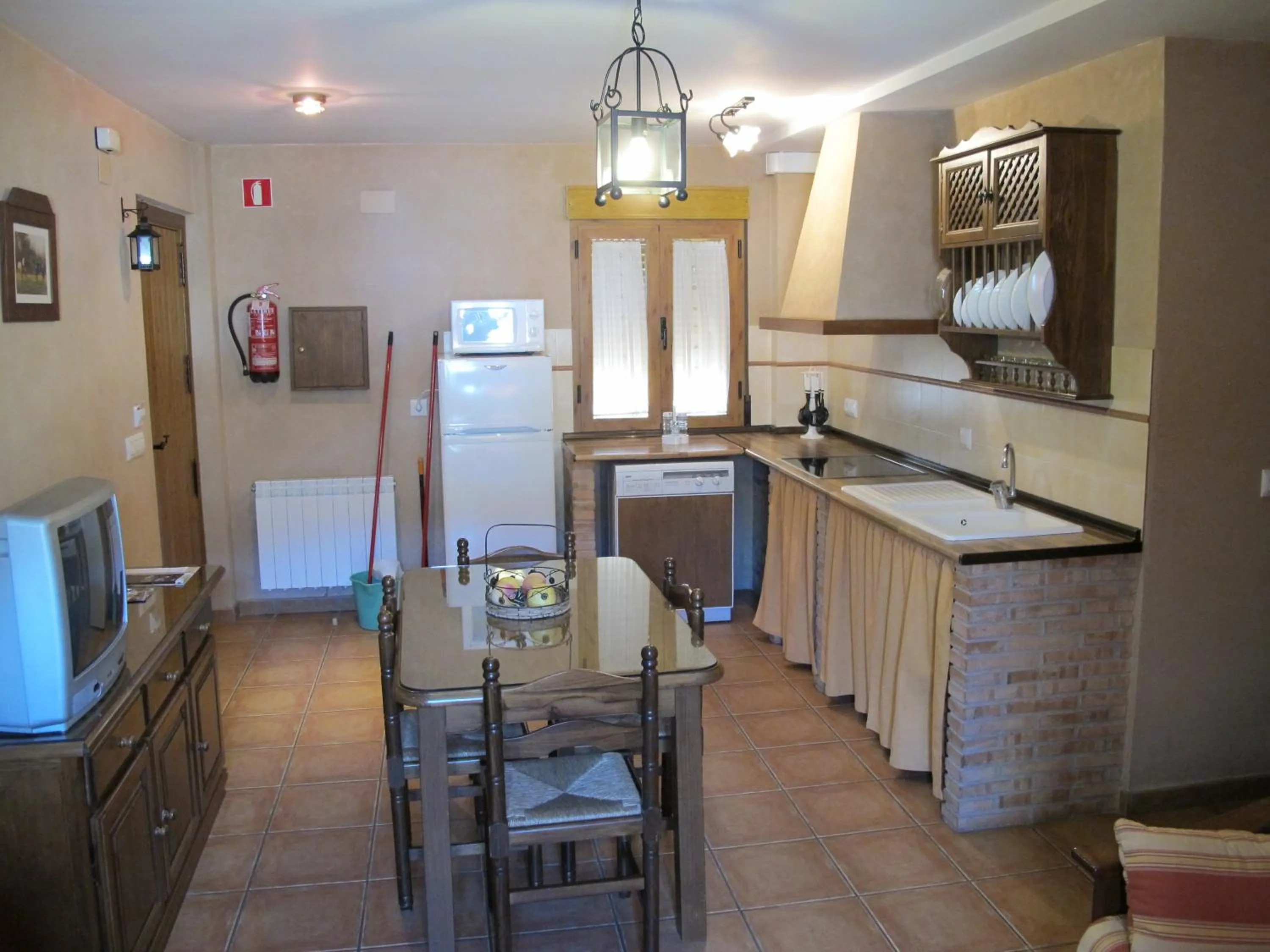Dining area in Apartamentos Valle del Guadalquivir