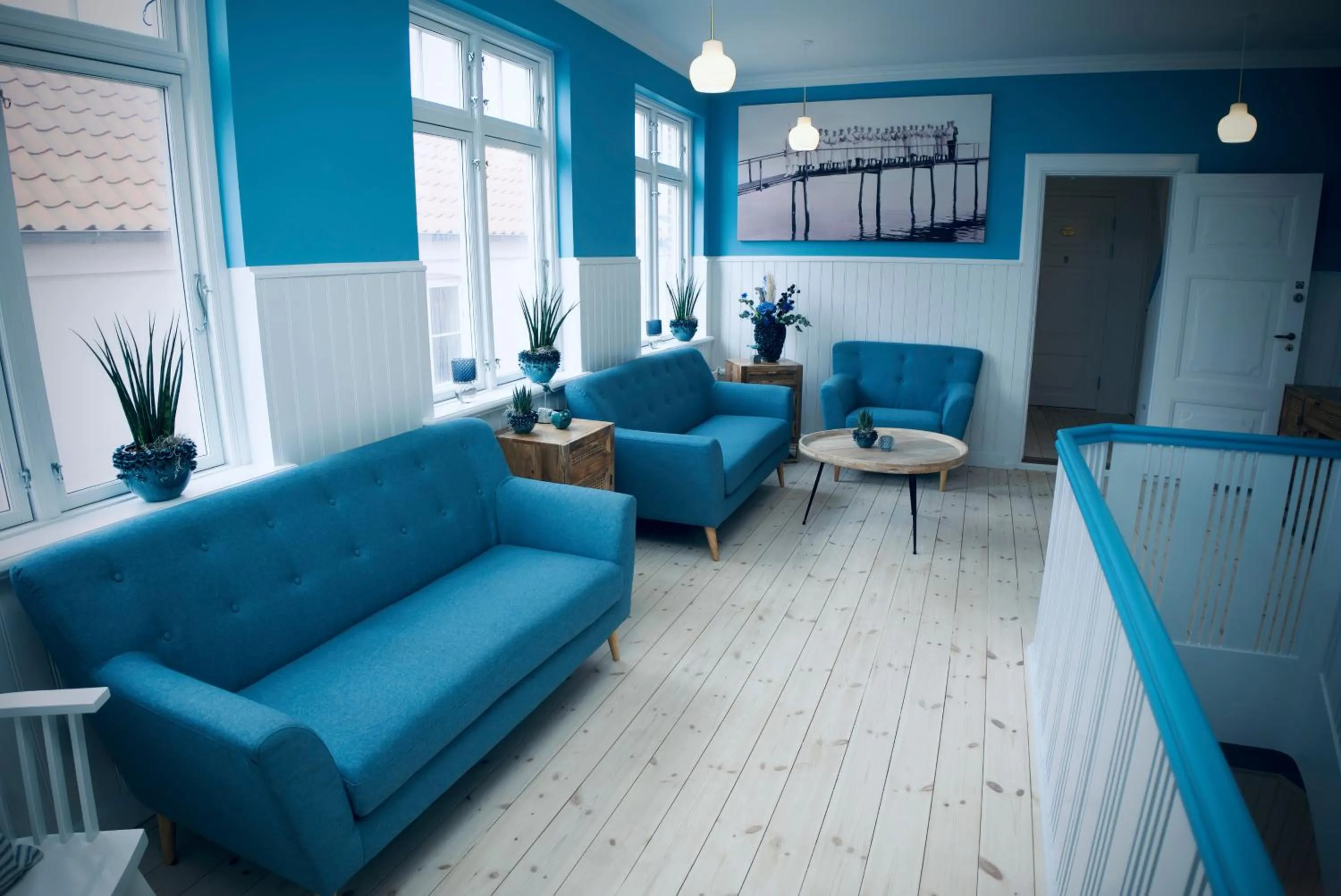 Lobby or reception in Plesners Badehotel