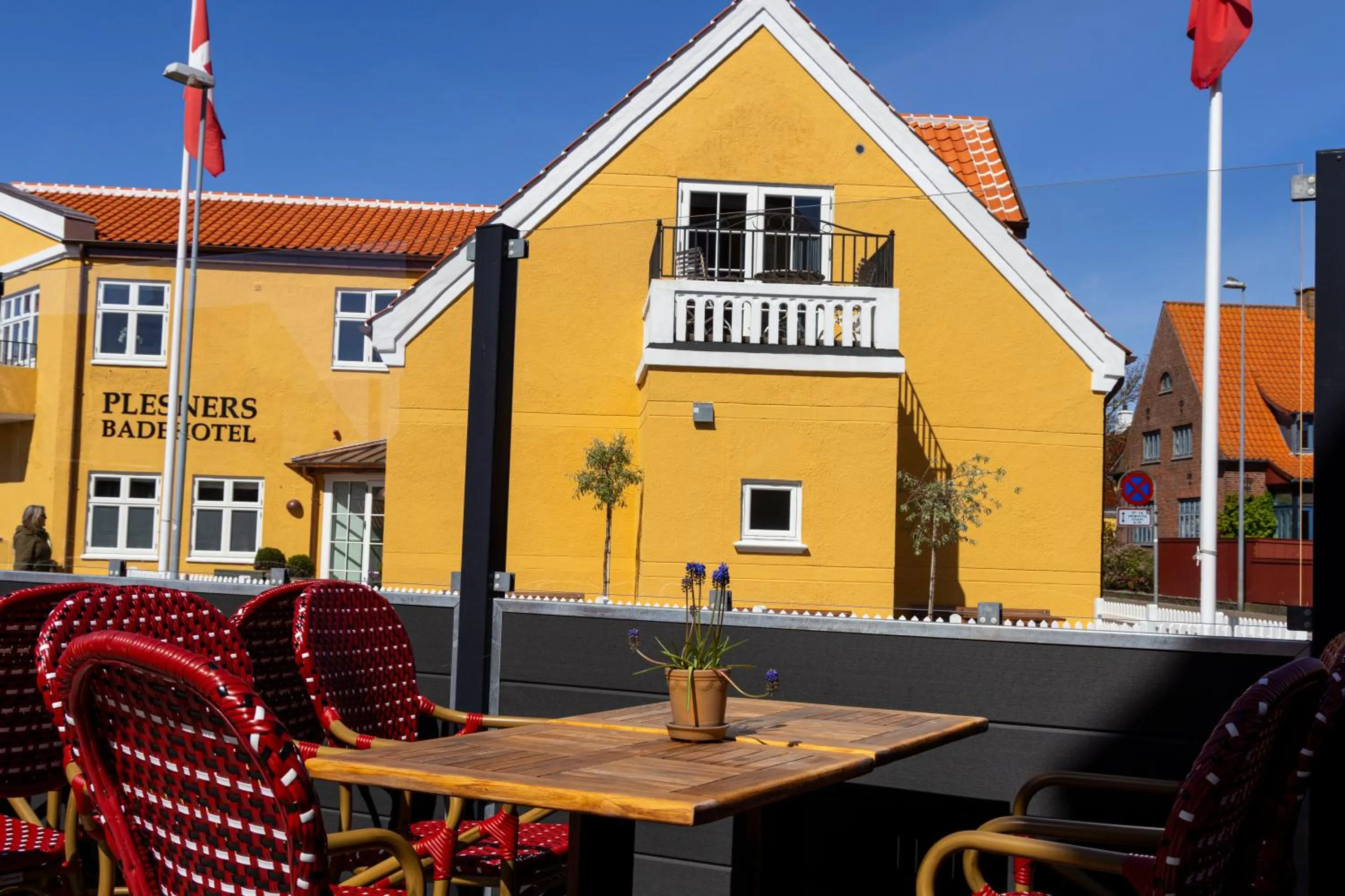 Property building in Plesners Badehotel
