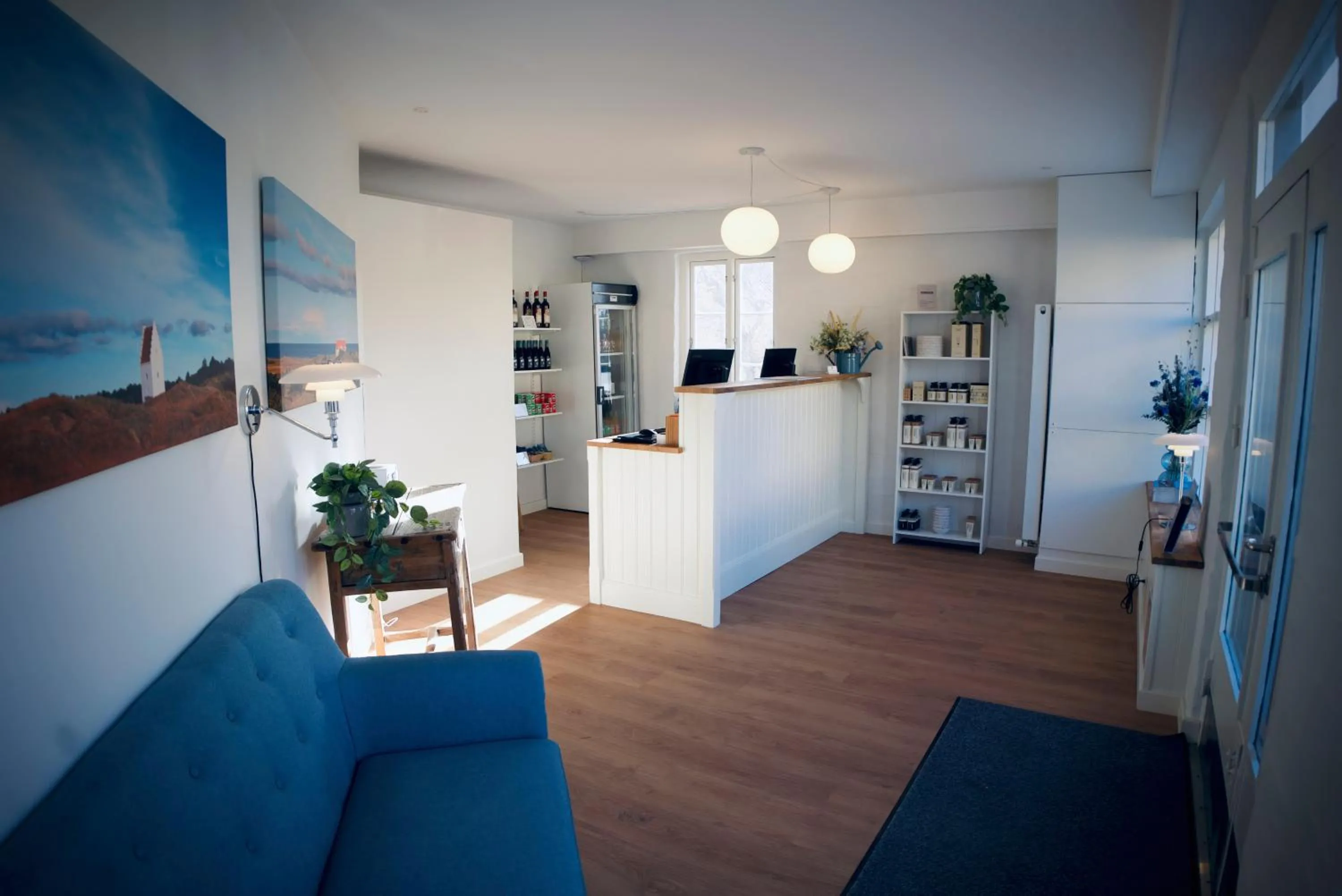 Lobby or reception in Plesners Badehotel