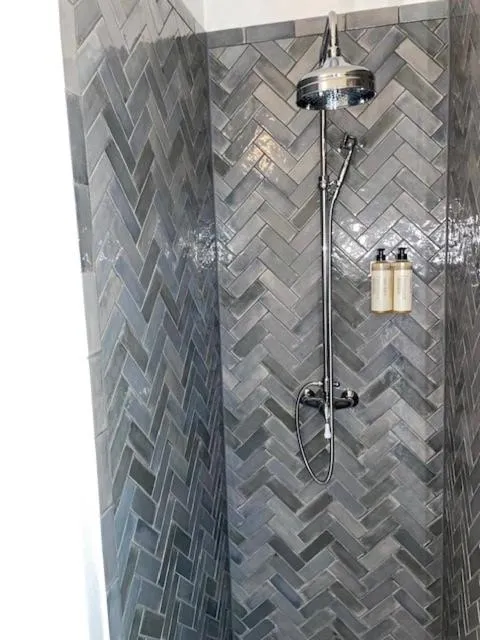 Shower in Plesners Badehotel