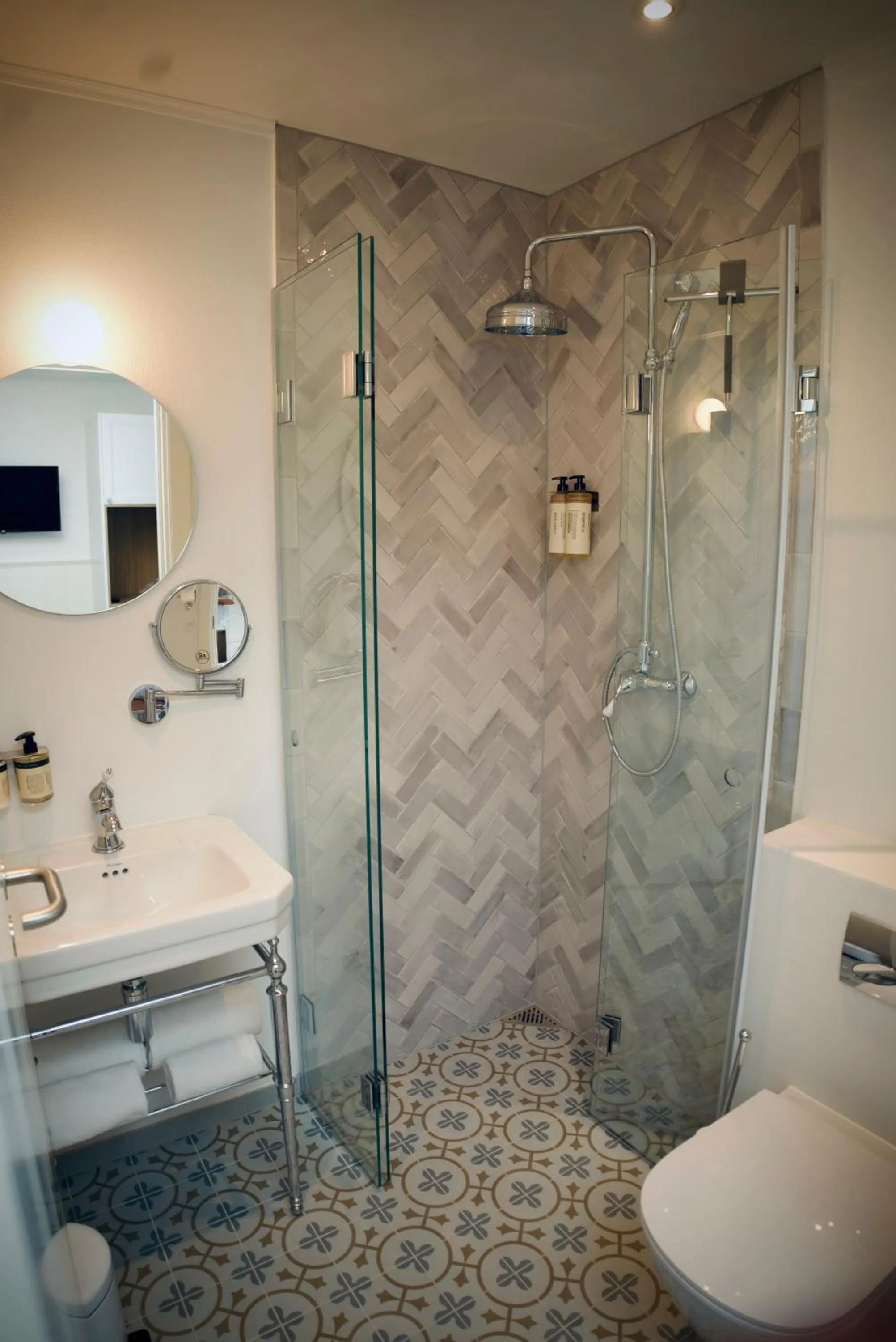 Bathroom in Plesners Badehotel