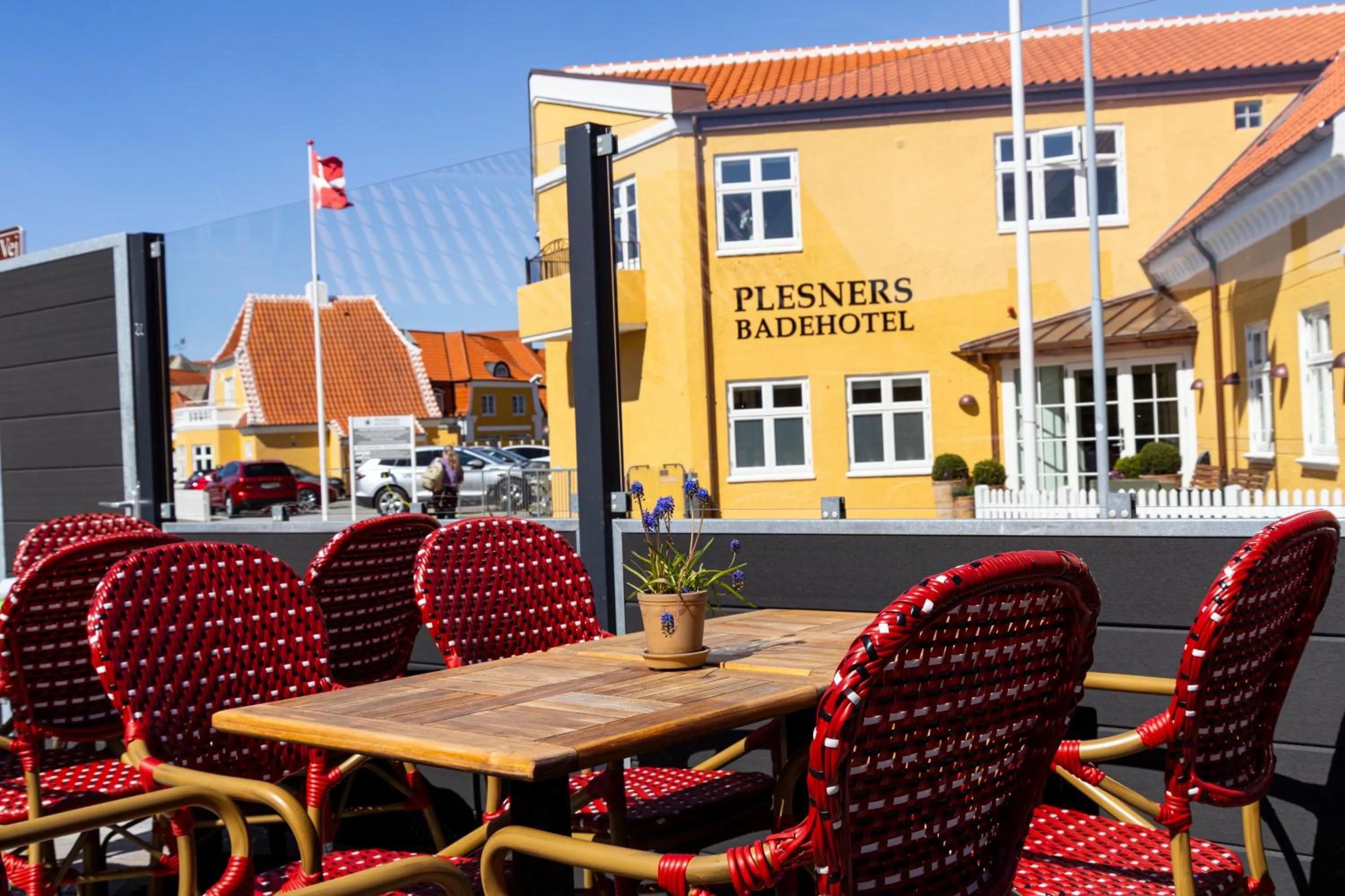 Property building in Plesners Badehotel