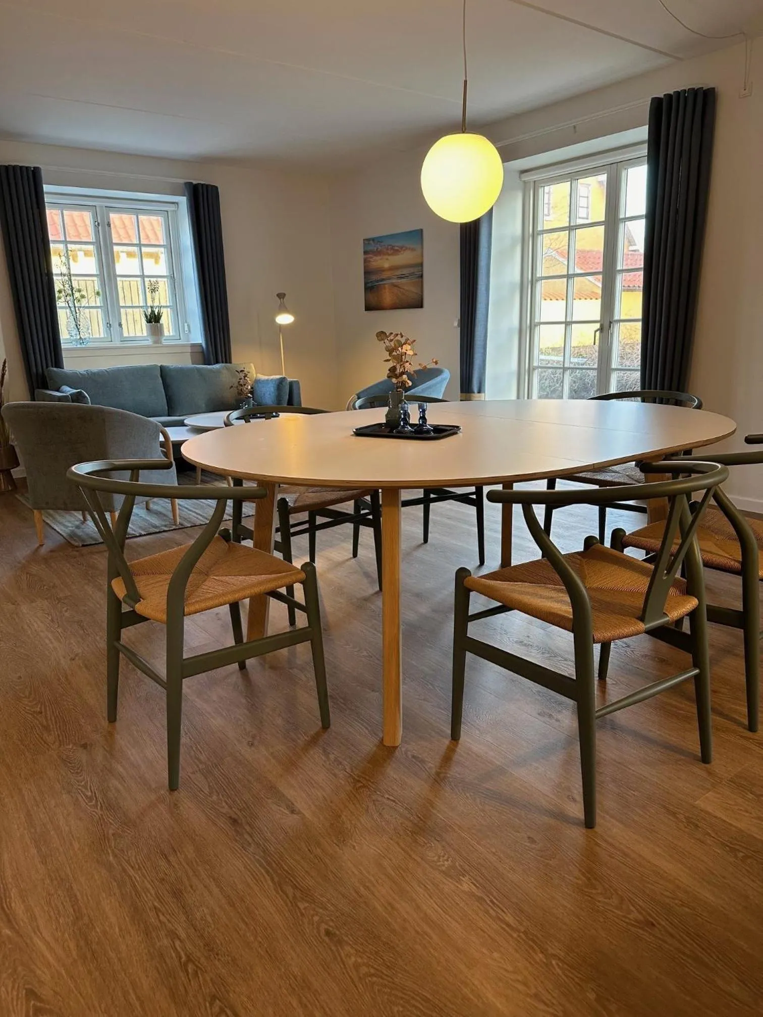 Seating area in Plesners Badehotel