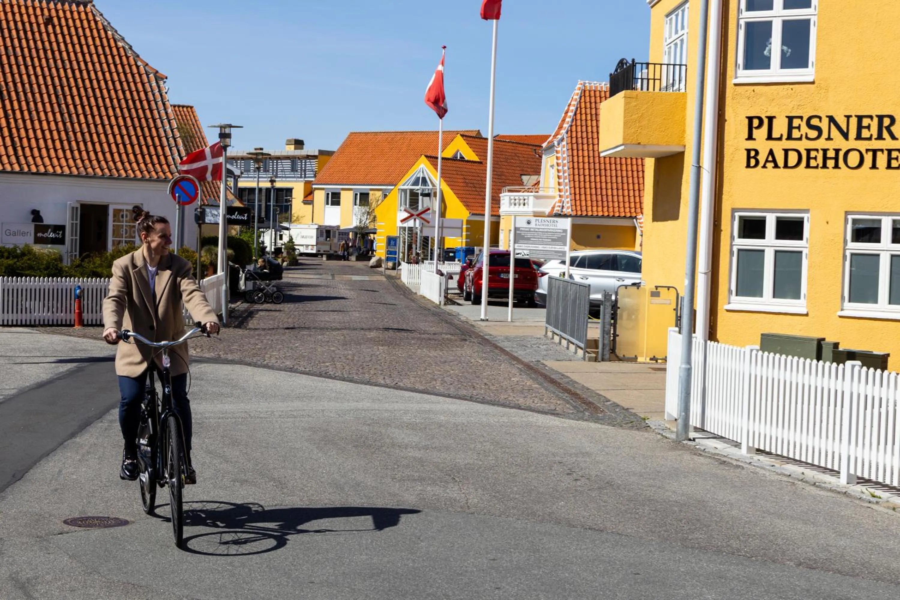 Cycling in Plesners Badehotel