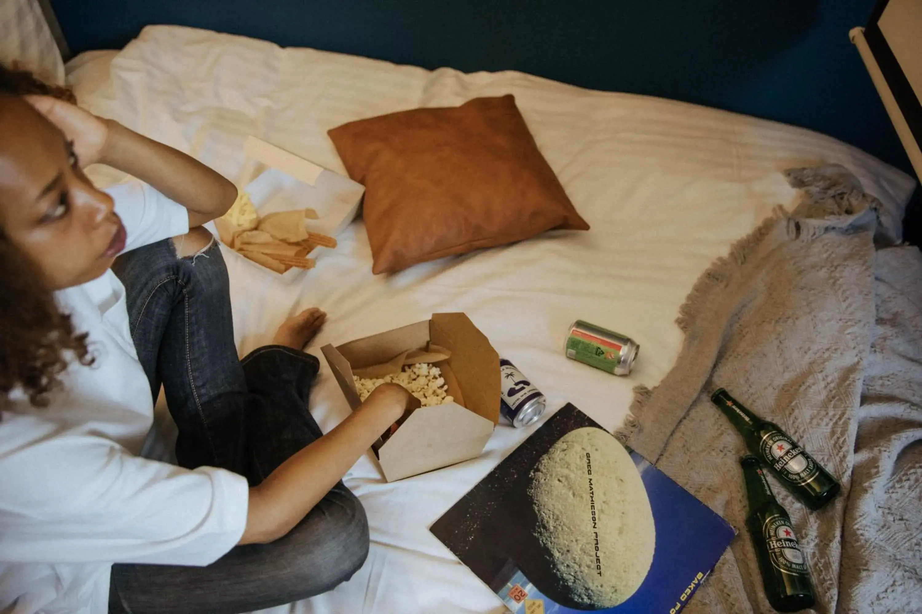 Bed in Hotel She, Osaka Bed in Hotel She, Osaka