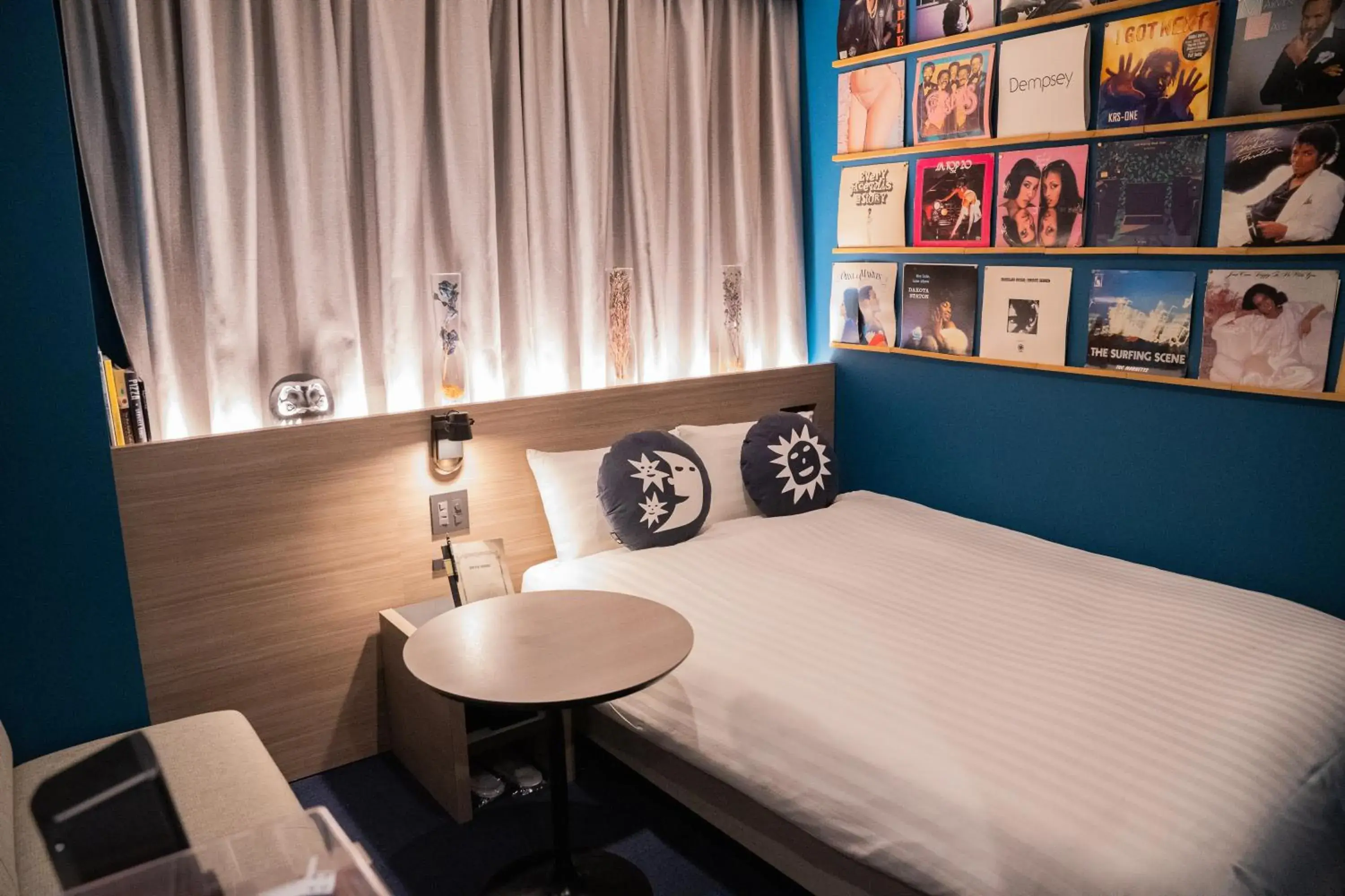 Bed in Hotel She, Osaka Bed in Hotel She, Osaka