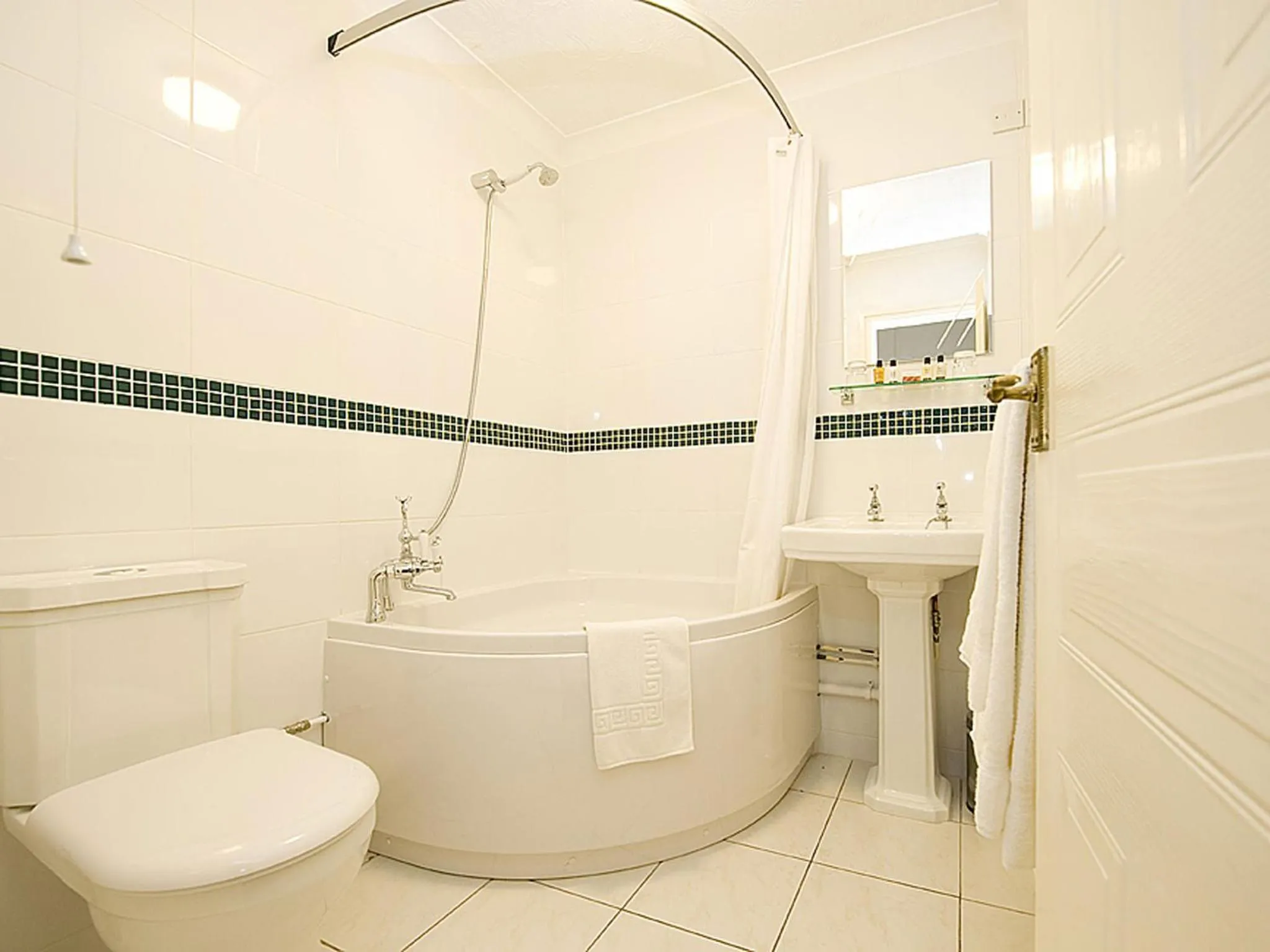 Bathroom in Stoke Rochford Hall