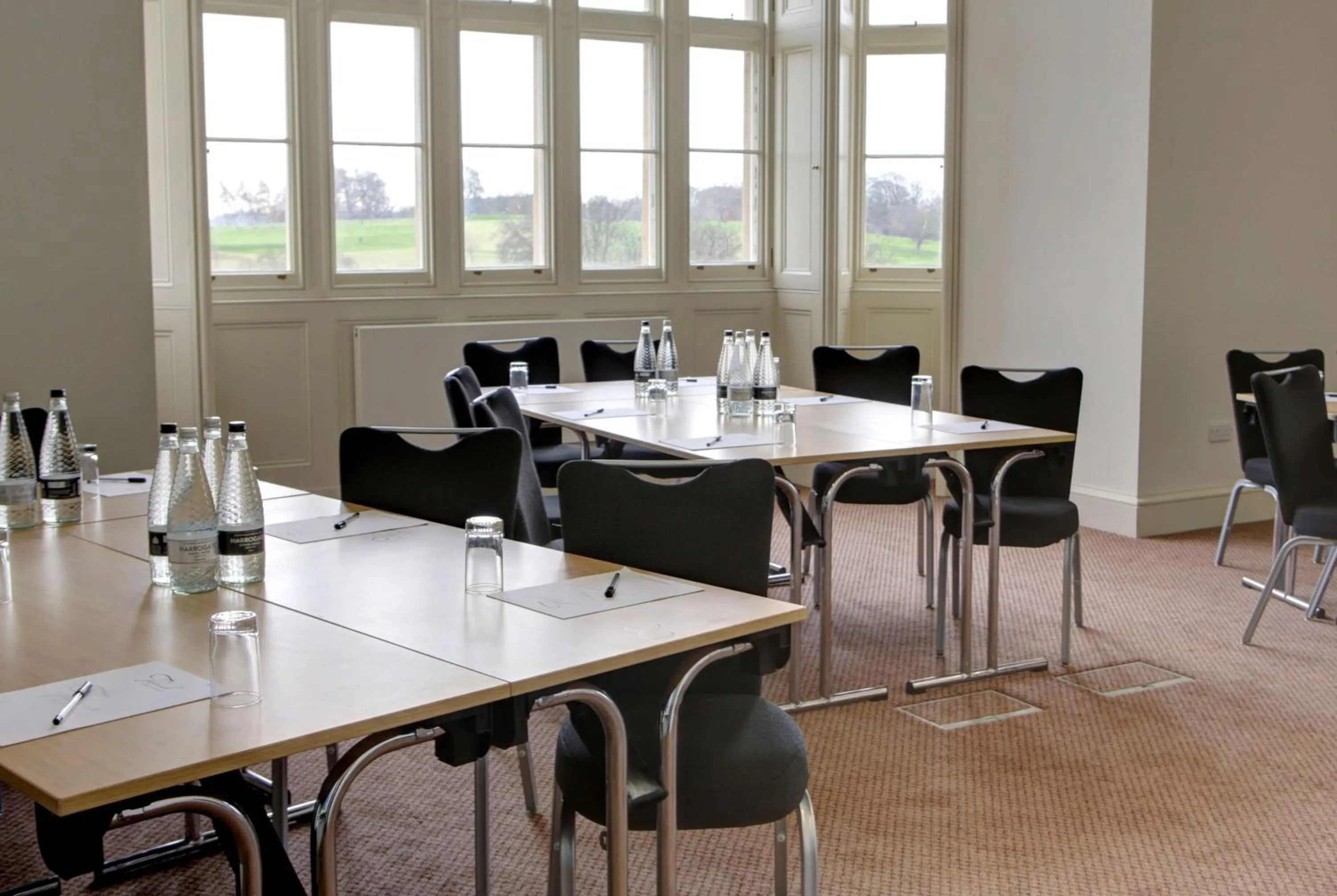 On site in Stoke Rochford Hall