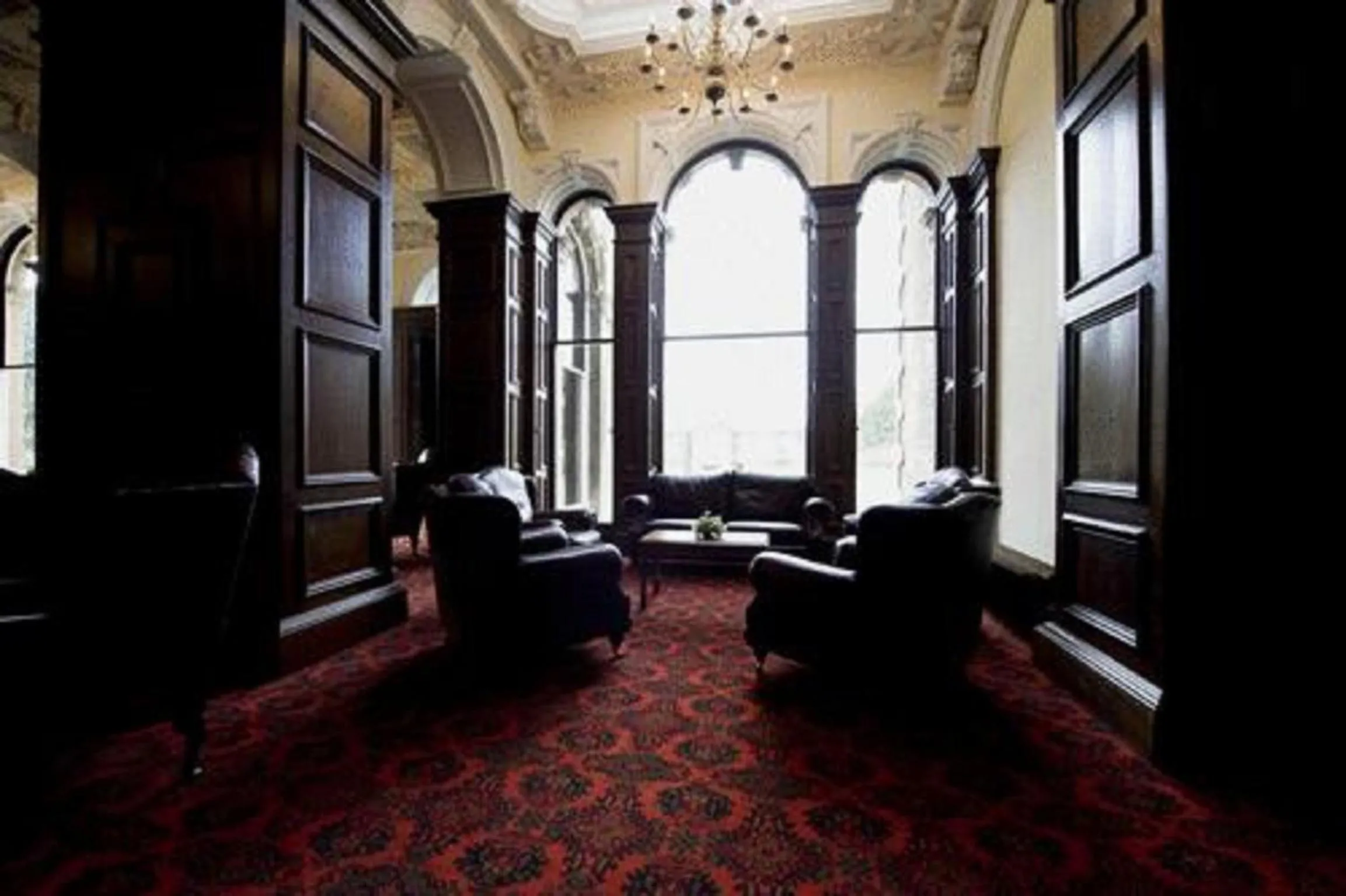 Lobby or reception in Stoke Rochford Hall
