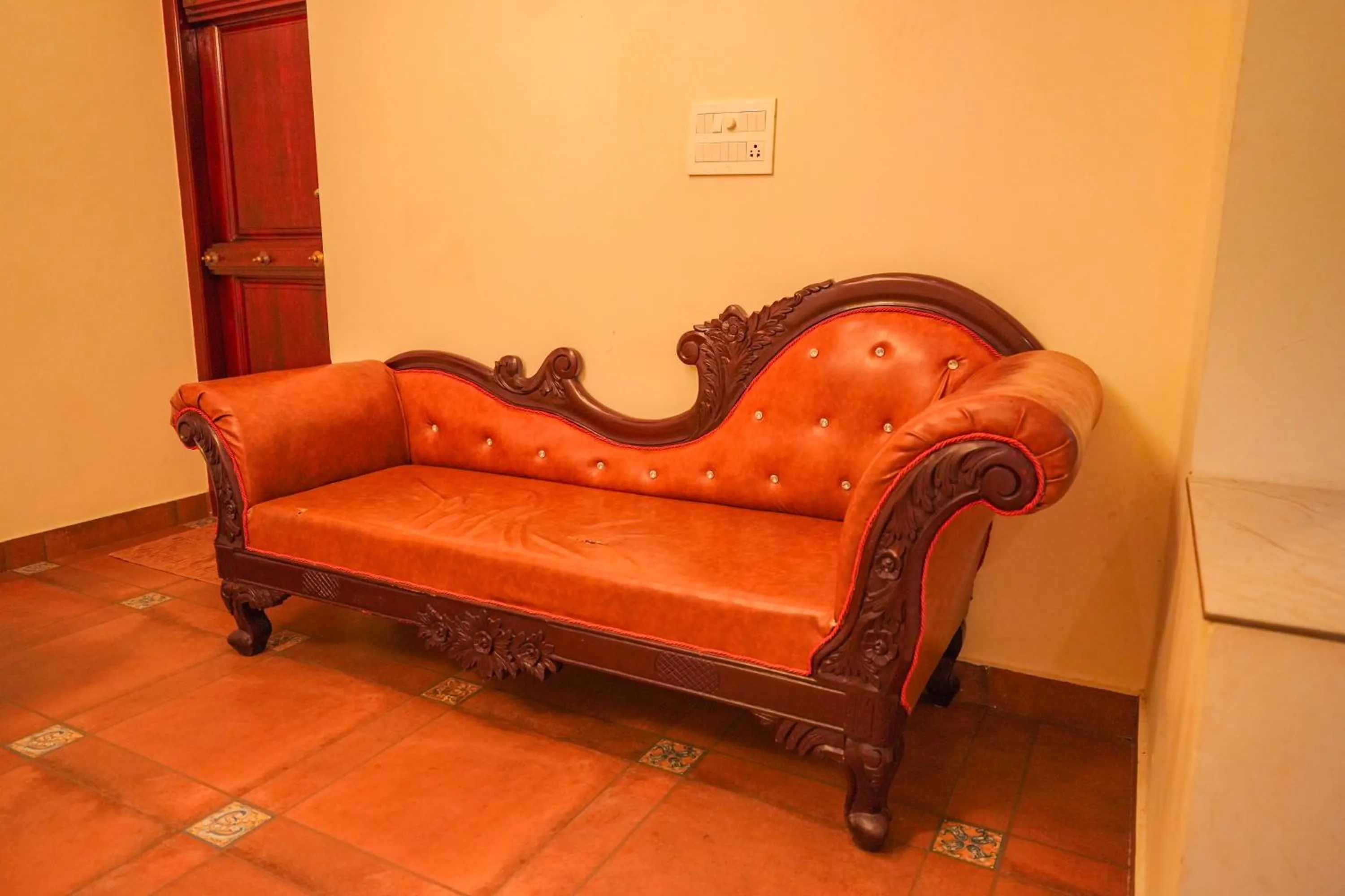 Seating area in Mount Retreat Resorts - Madurai