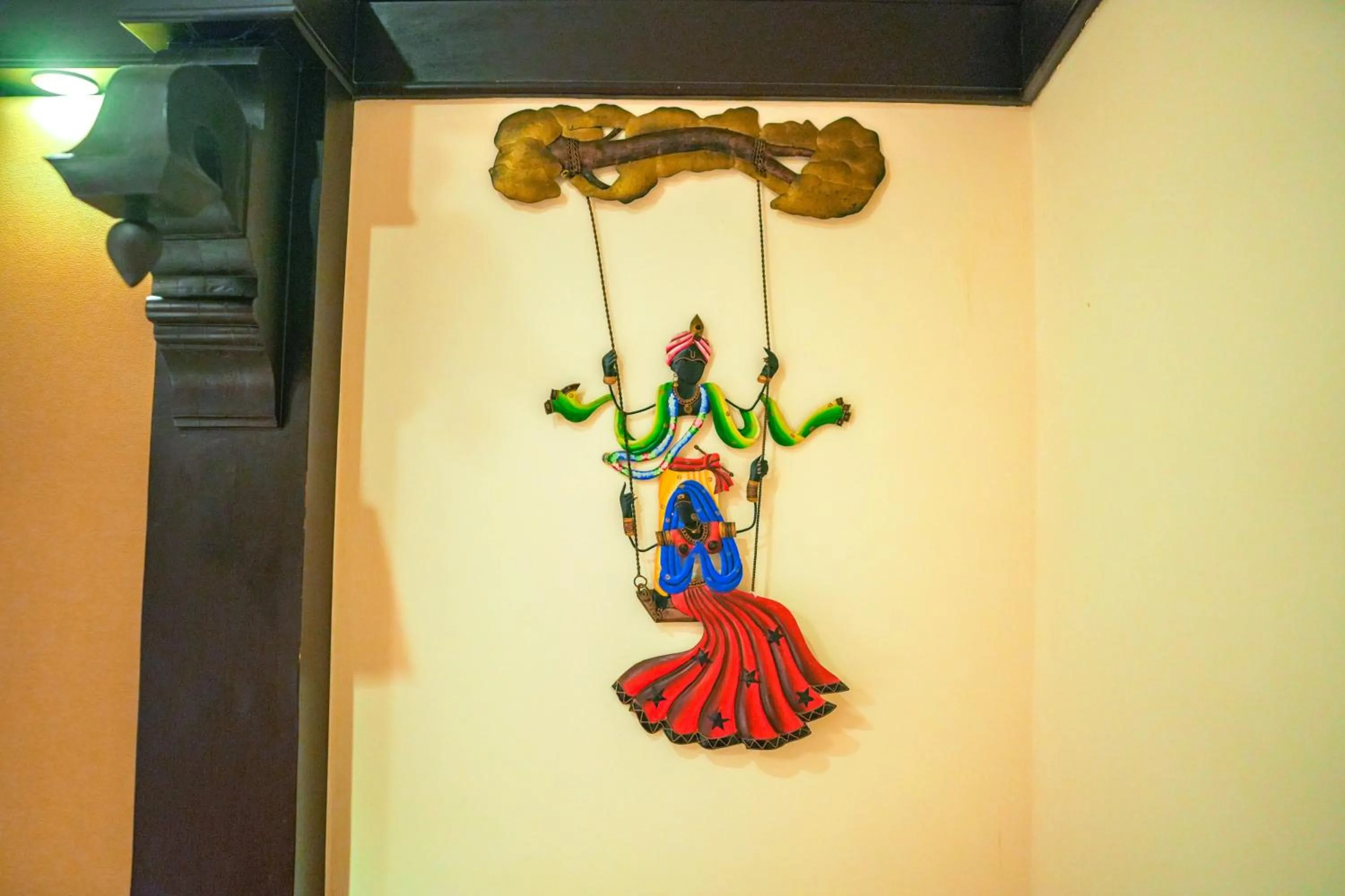 Decorative detail in Mount Retreat Resorts - Madurai