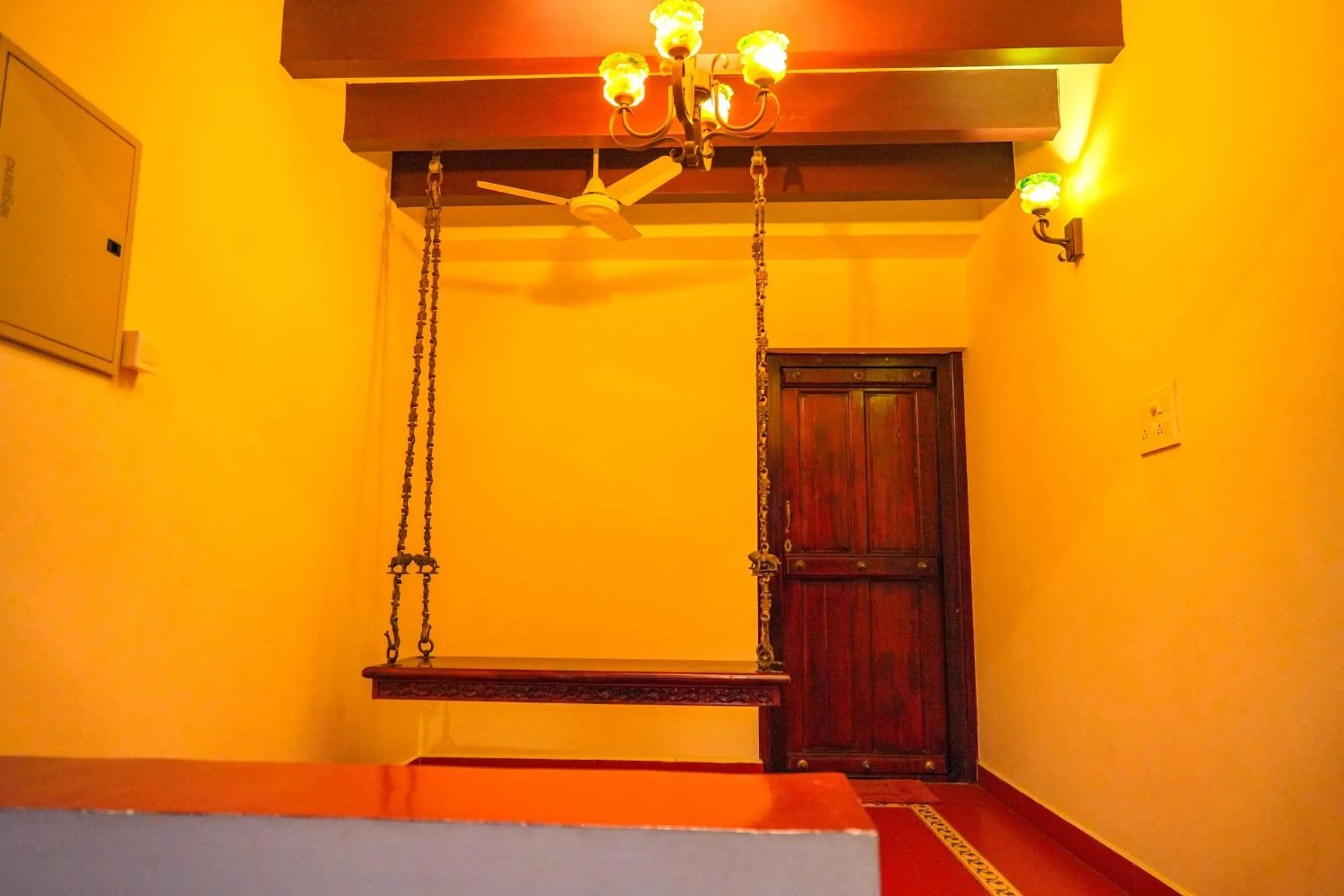 Seating area in Mount Retreat Resorts - Madurai