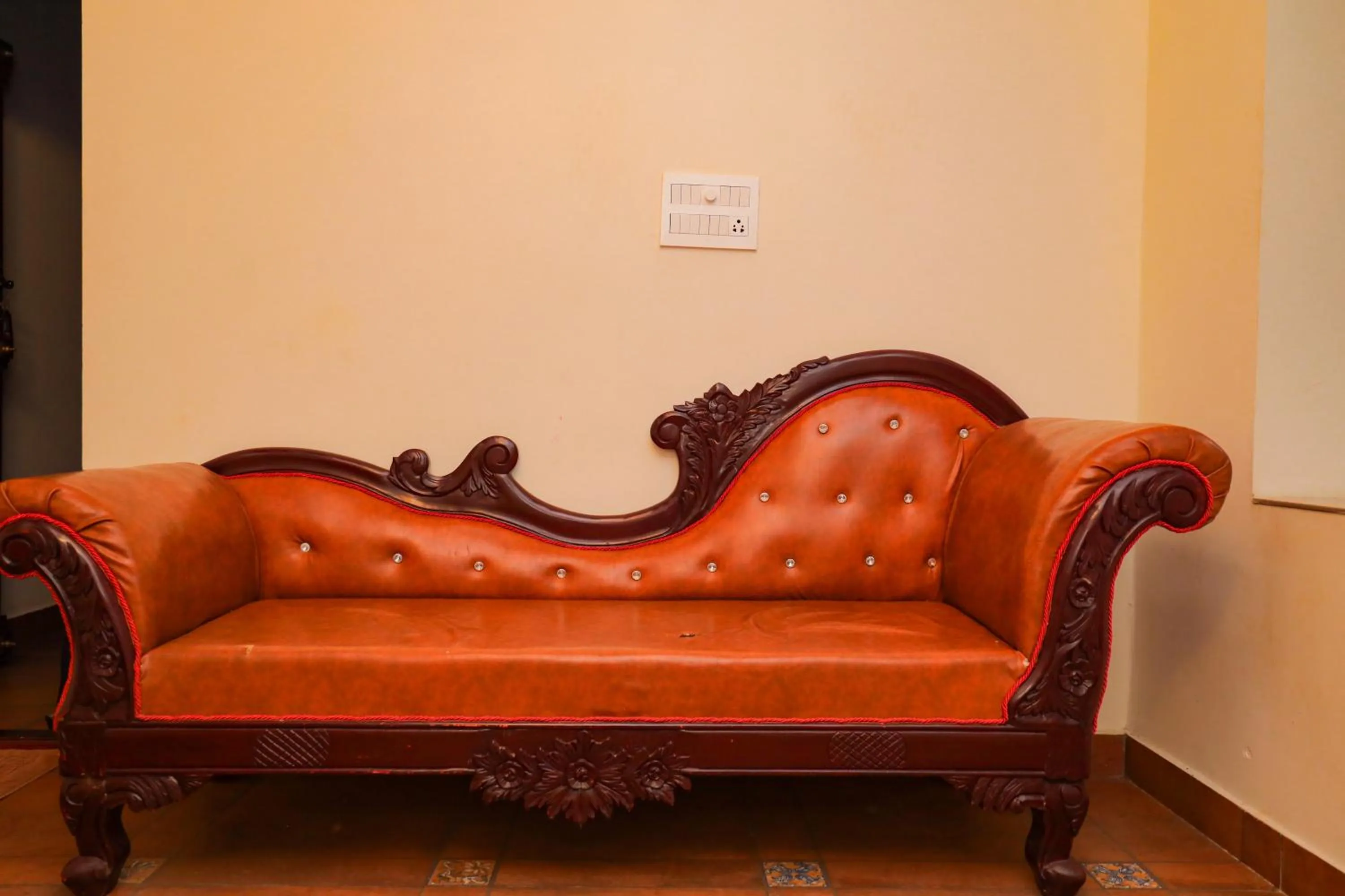 Seating area in Mount Retreat Resorts - Madurai