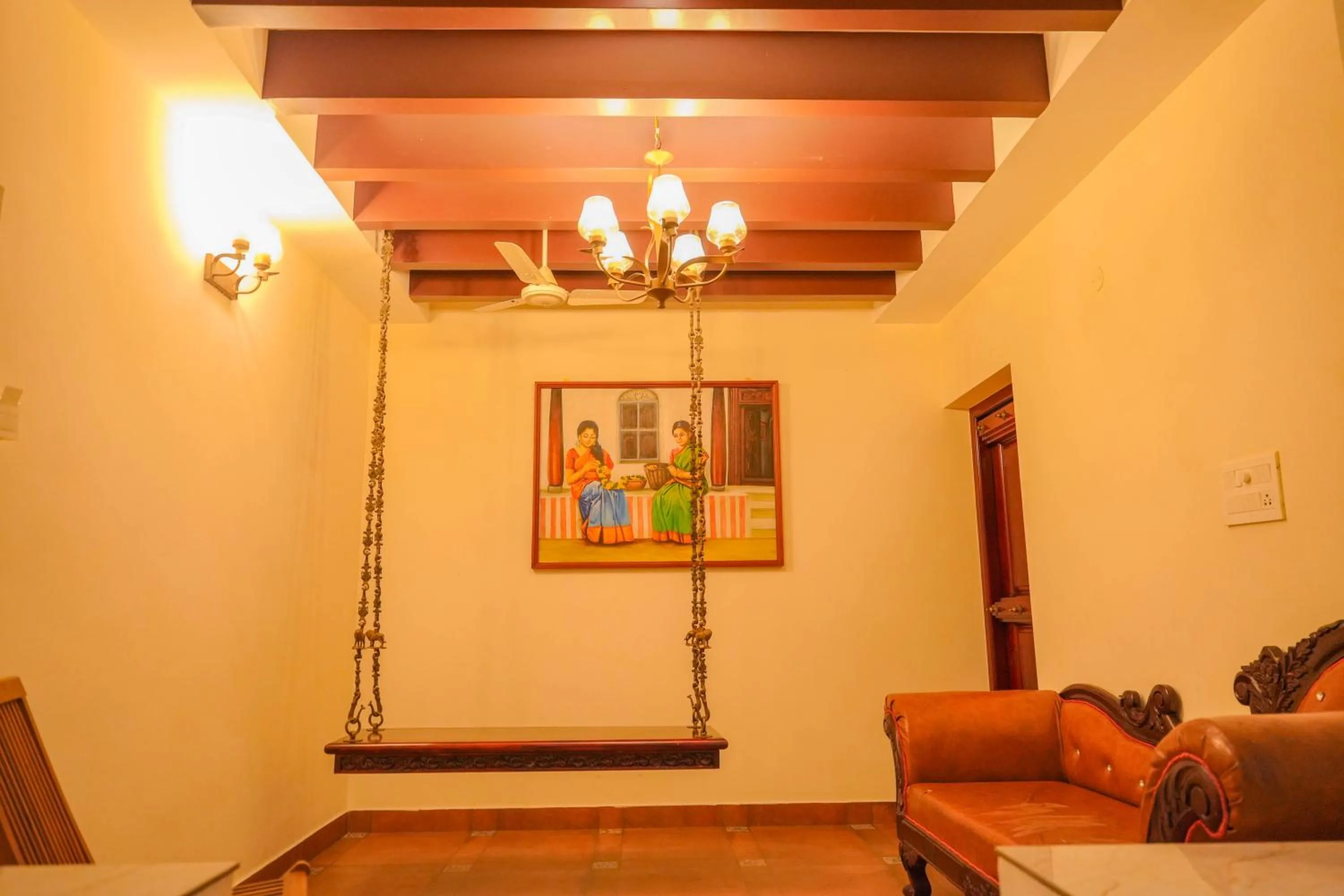 Living room in Mount Retreat Resorts - Madurai