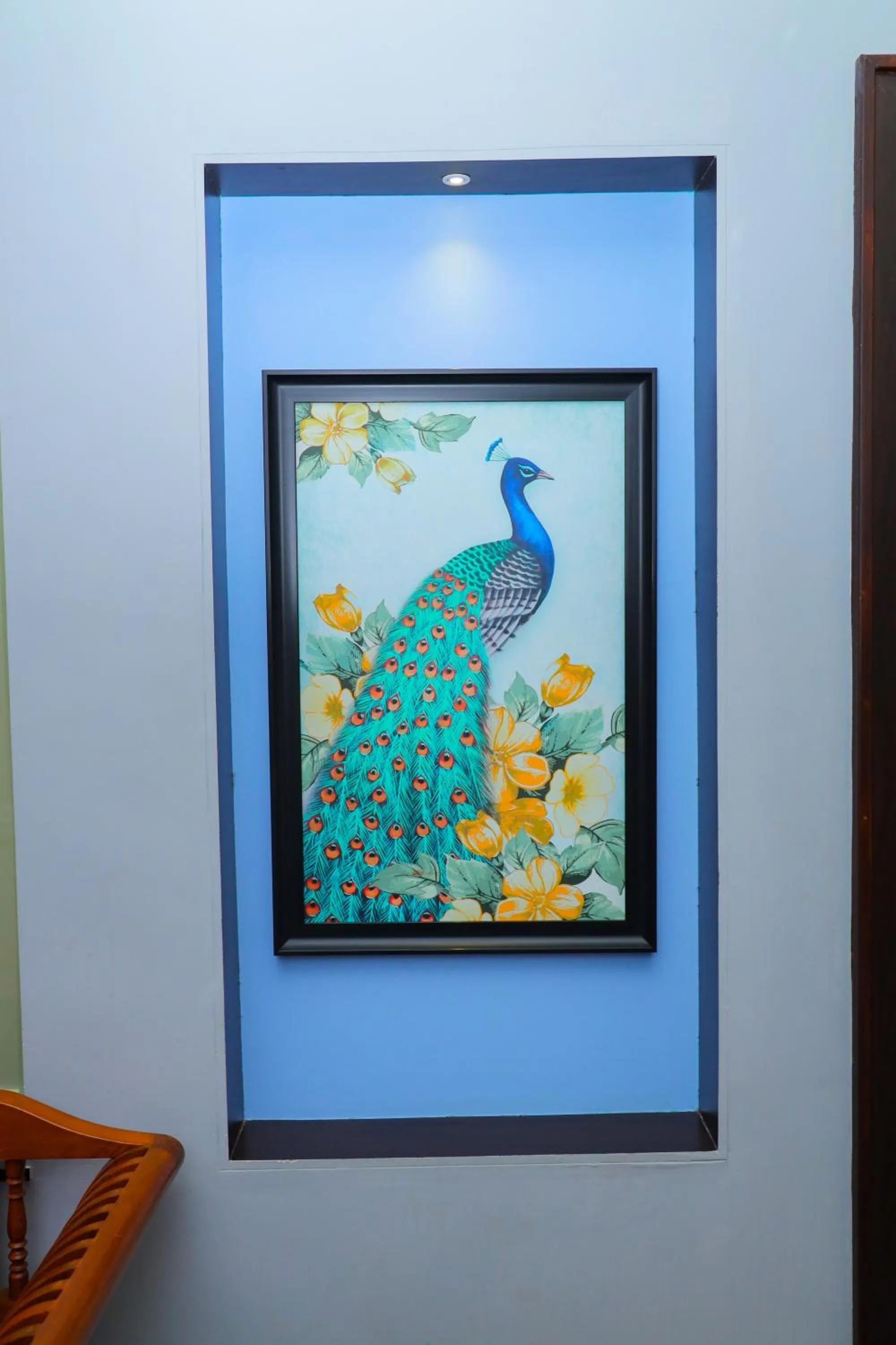 Decorative detail in Mount Retreat Resorts - Madurai