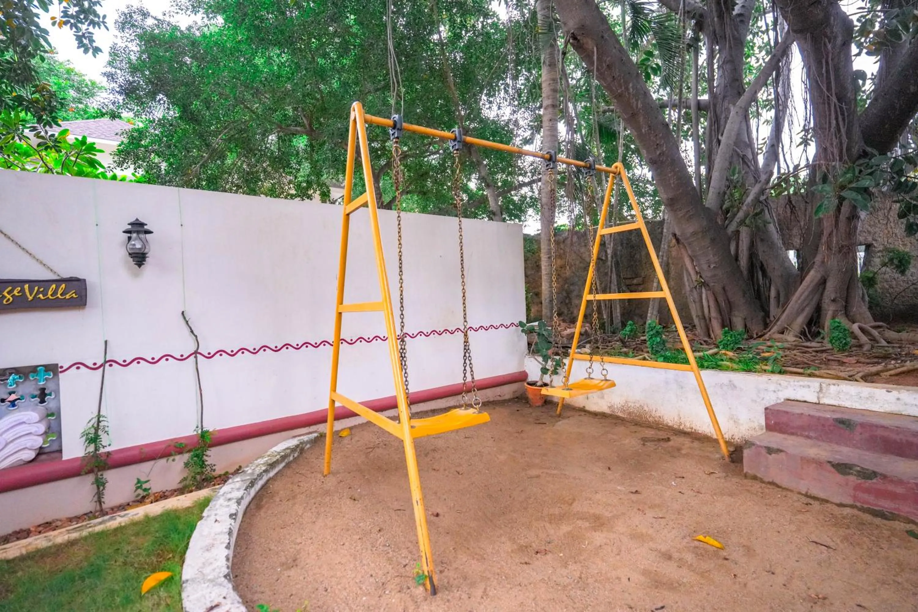Children play ground in Mount Retreat Resorts - Madurai