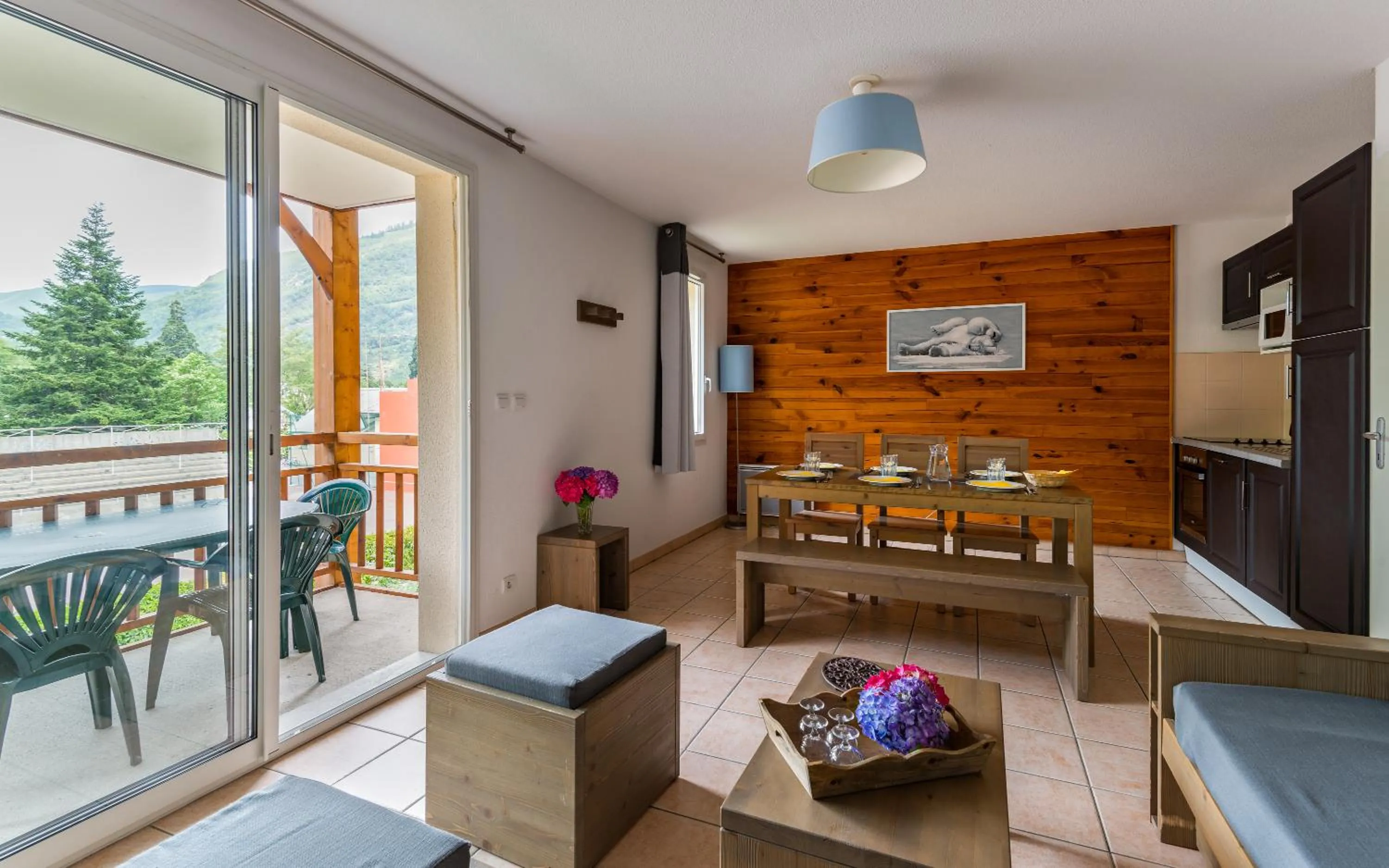 Living room in Lagrange Vacances Le Belvédère