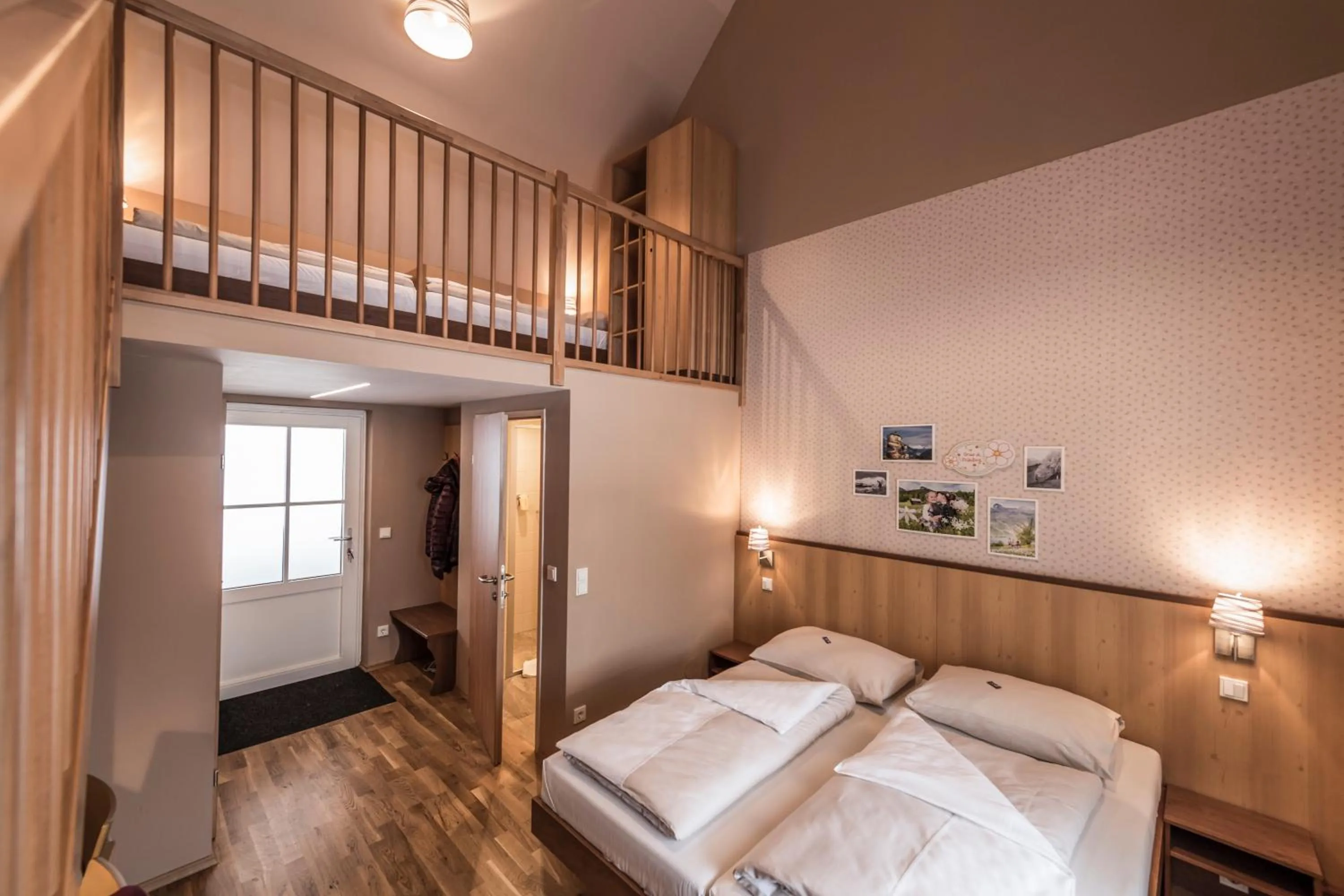 Bed in JUFA Hotel Grundlsee