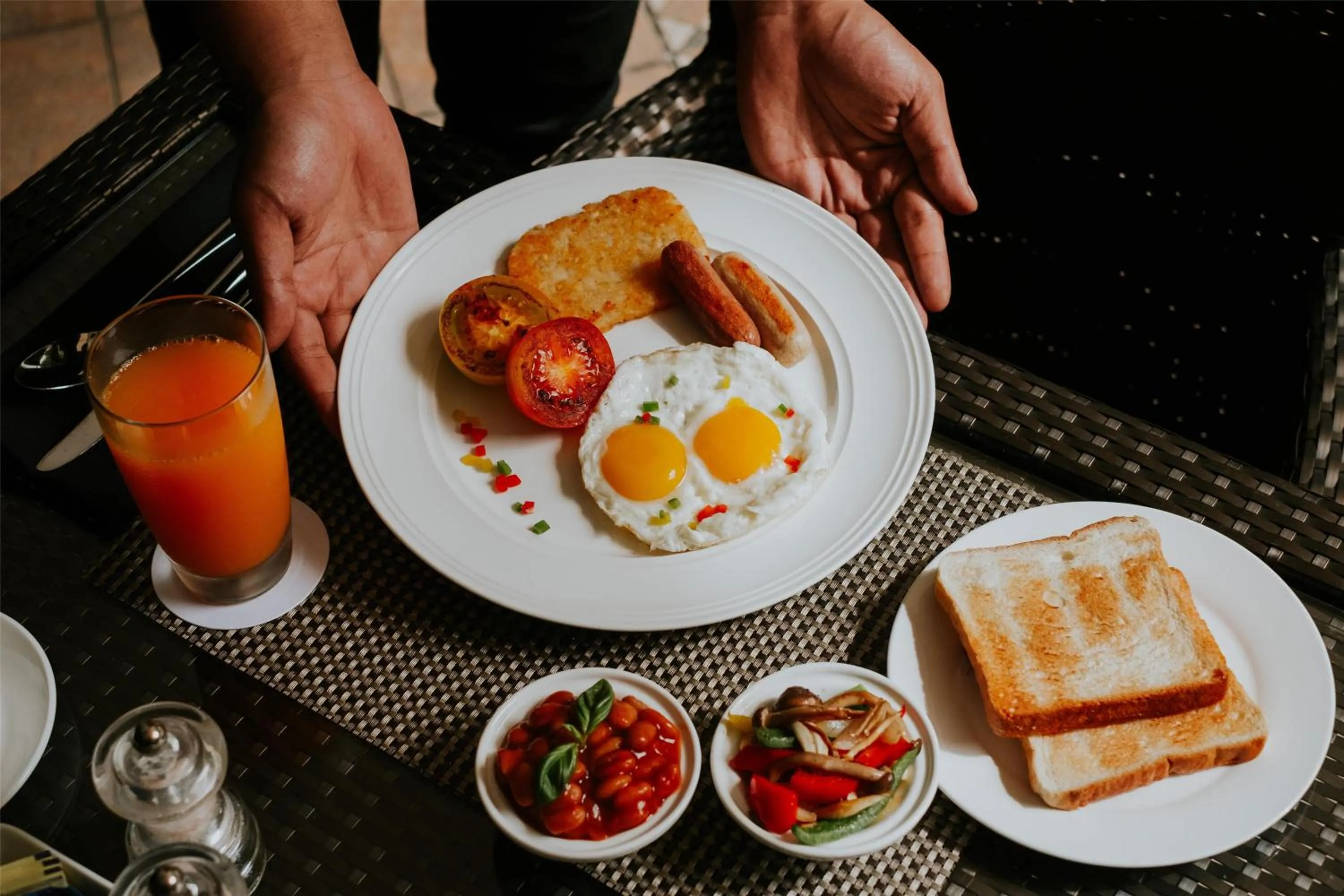 Breakfast in Radisson Hotel Brunei Darussalam