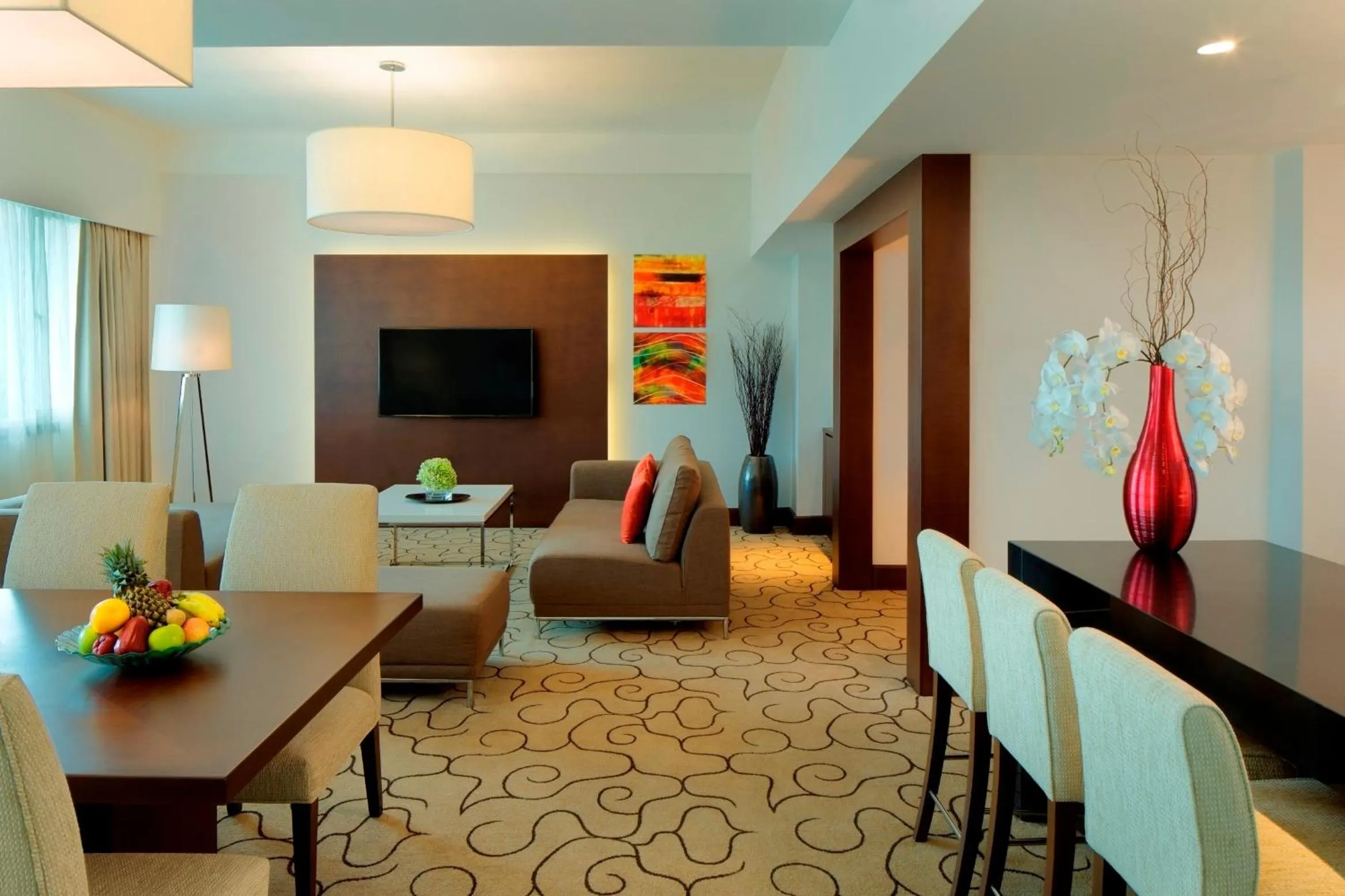 Living room in Radisson Hotel Brunei Darussalam