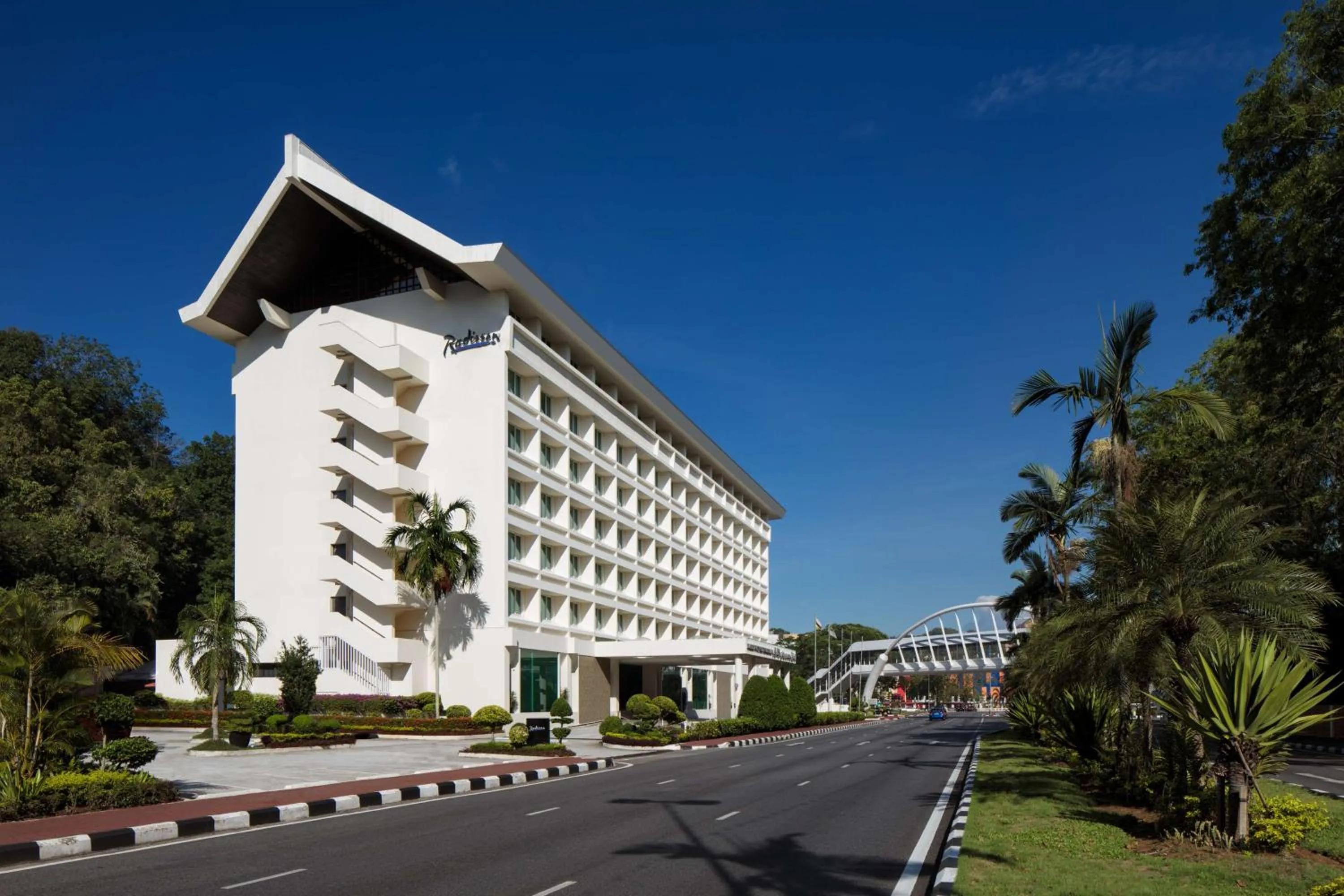 Property building in Radisson Hotel Brunei Darussalam
