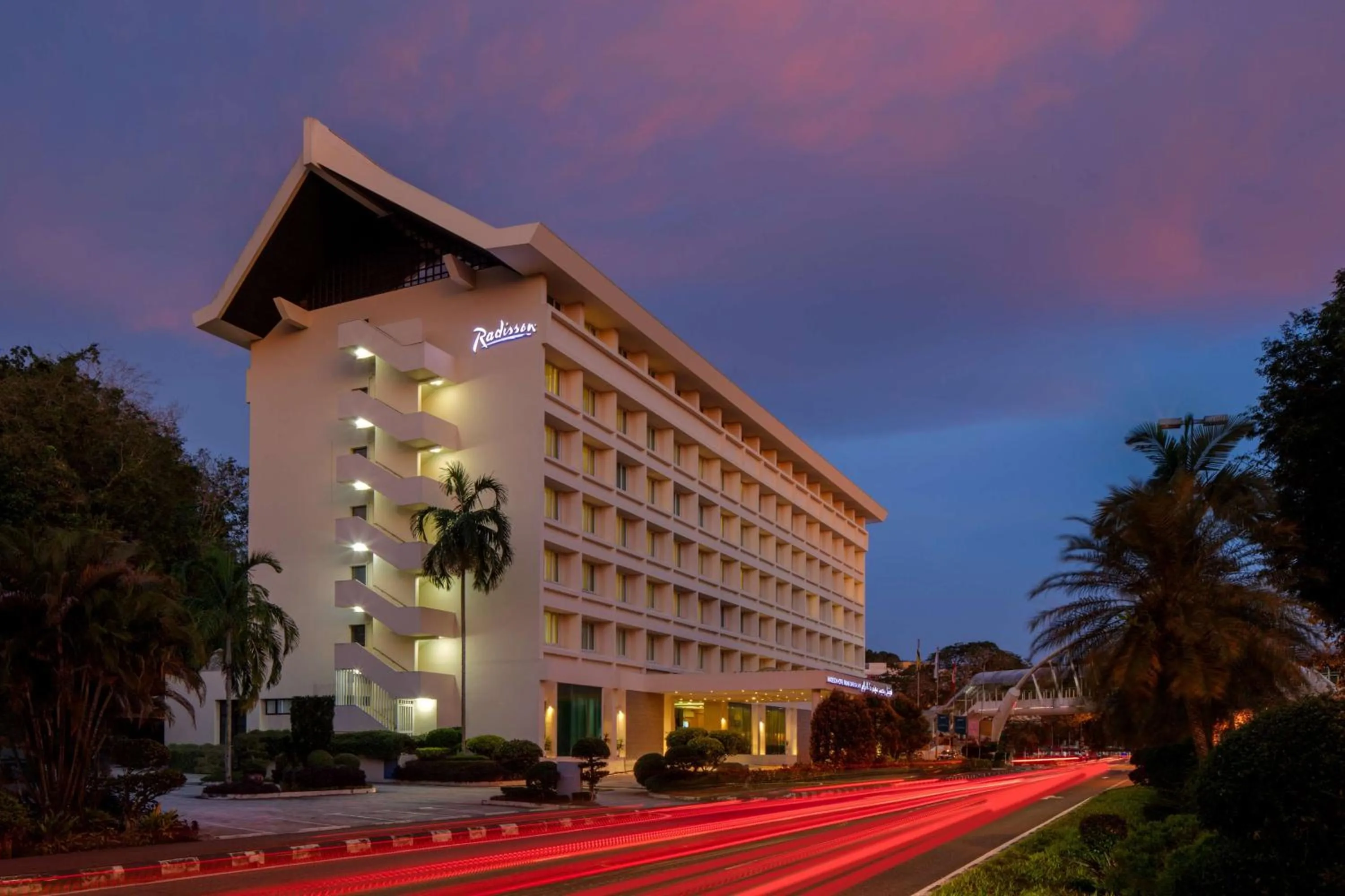 Property building in Radisson Hotel Brunei Darussalam