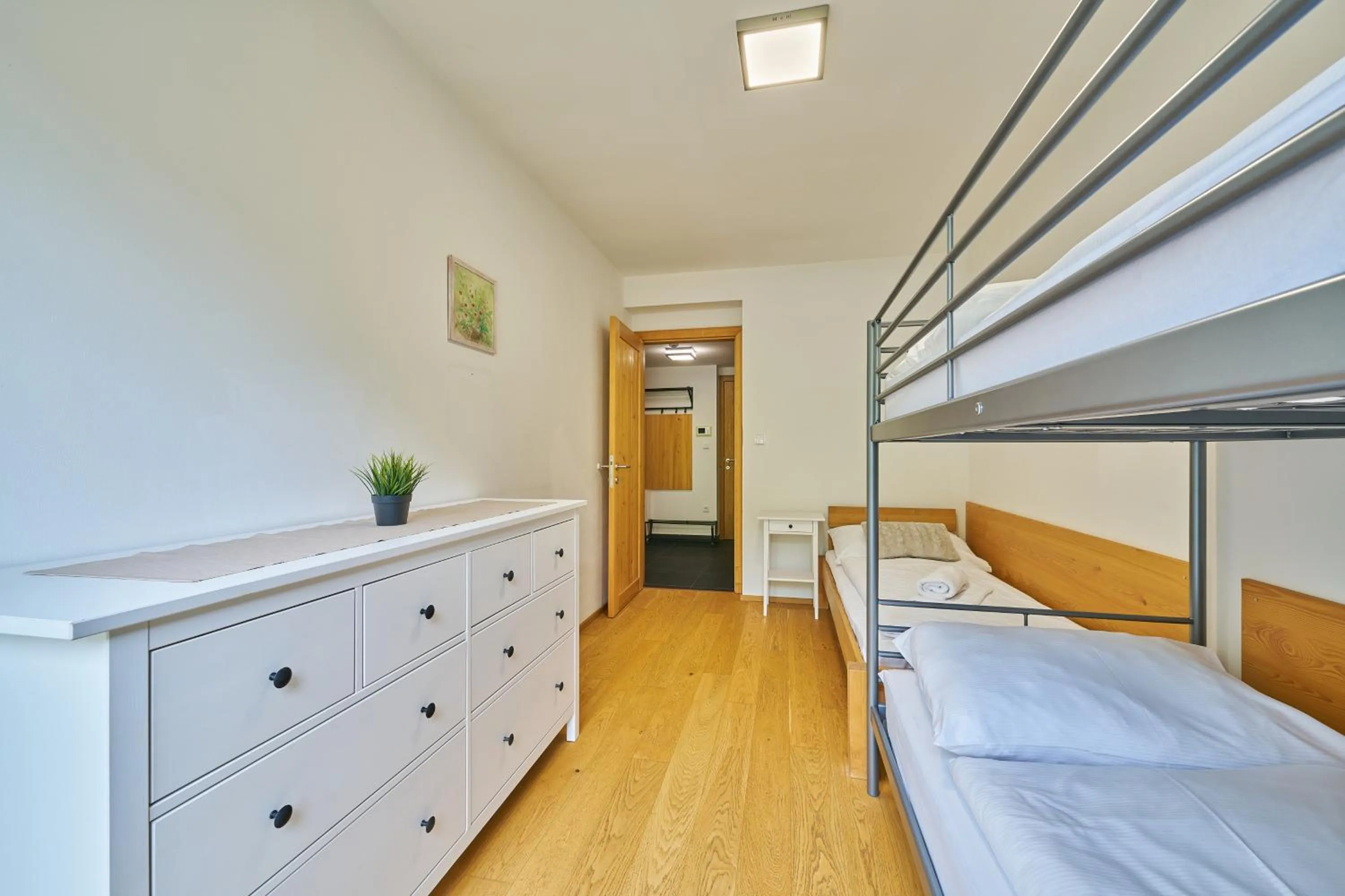 Bed in Aparthotel Kovarna Residence