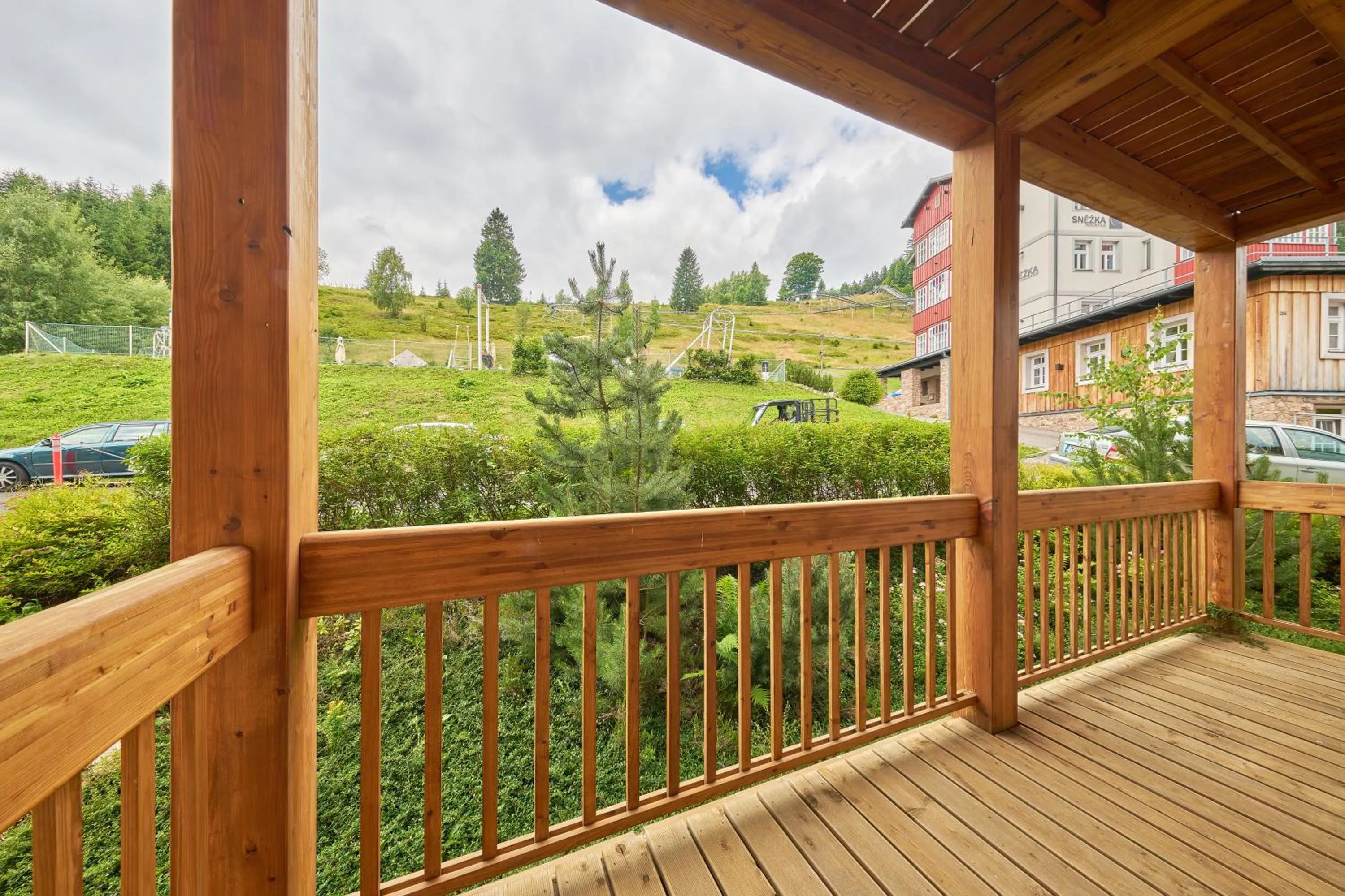 Property building in Aparthotel Kovarna Residence