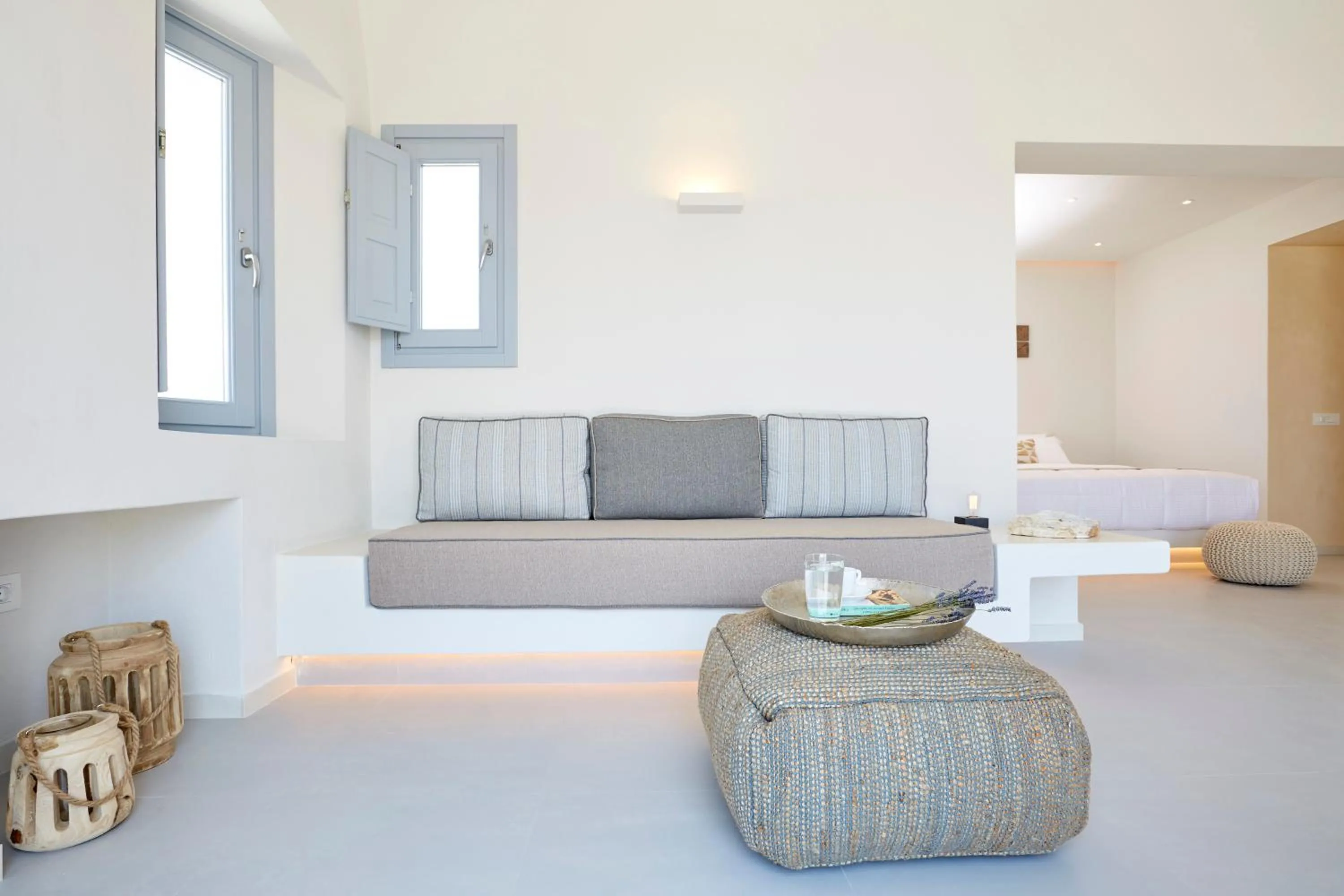 Living room in Nova Luxury Suites