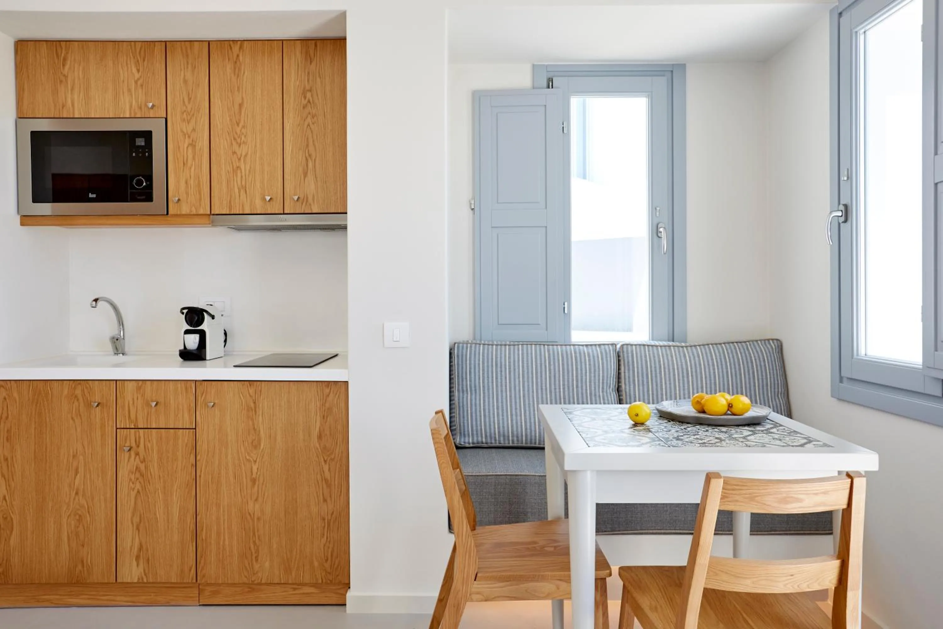 Kitchen or kitchenette in Nova Luxury Suites