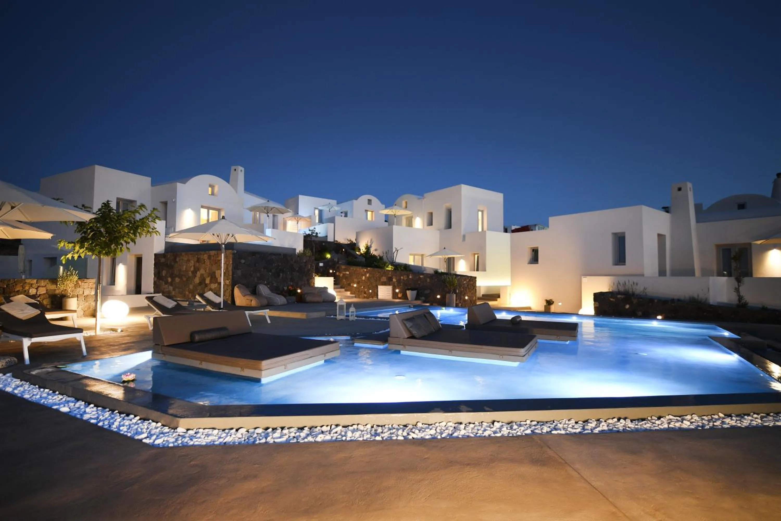 Swimming pool in Nova Luxury Suites