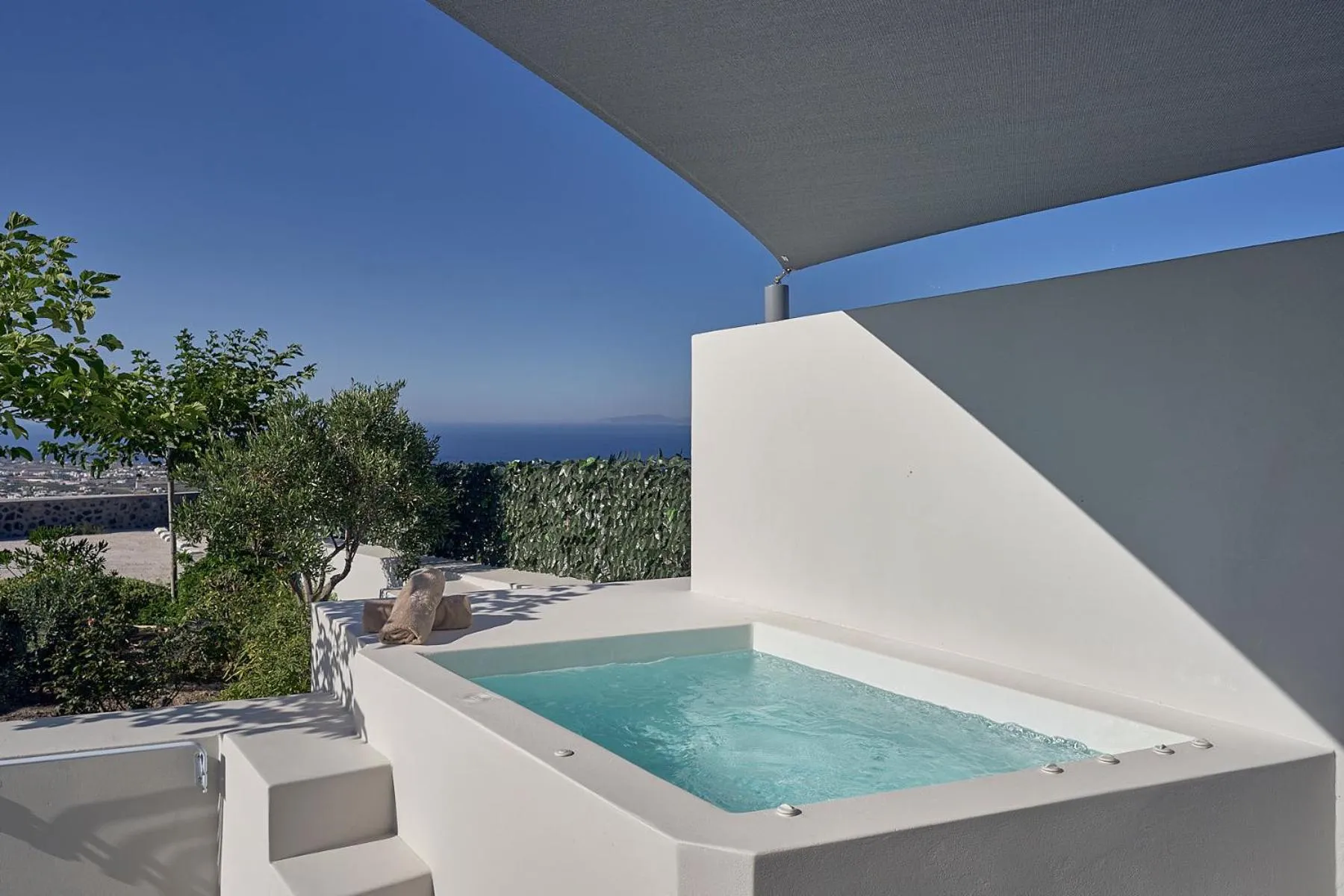 Patio in Nova Luxury Suites