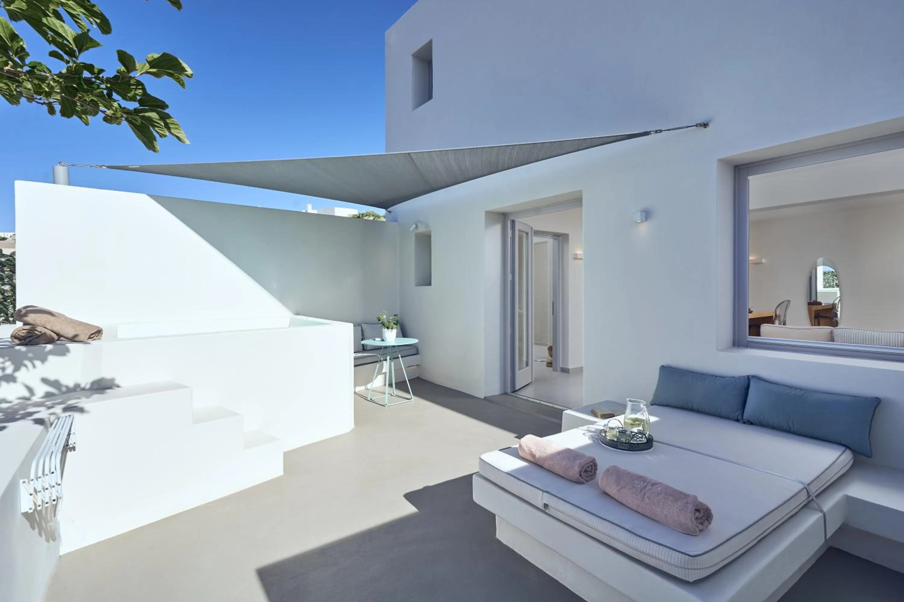Patio in Nova Luxury Suites