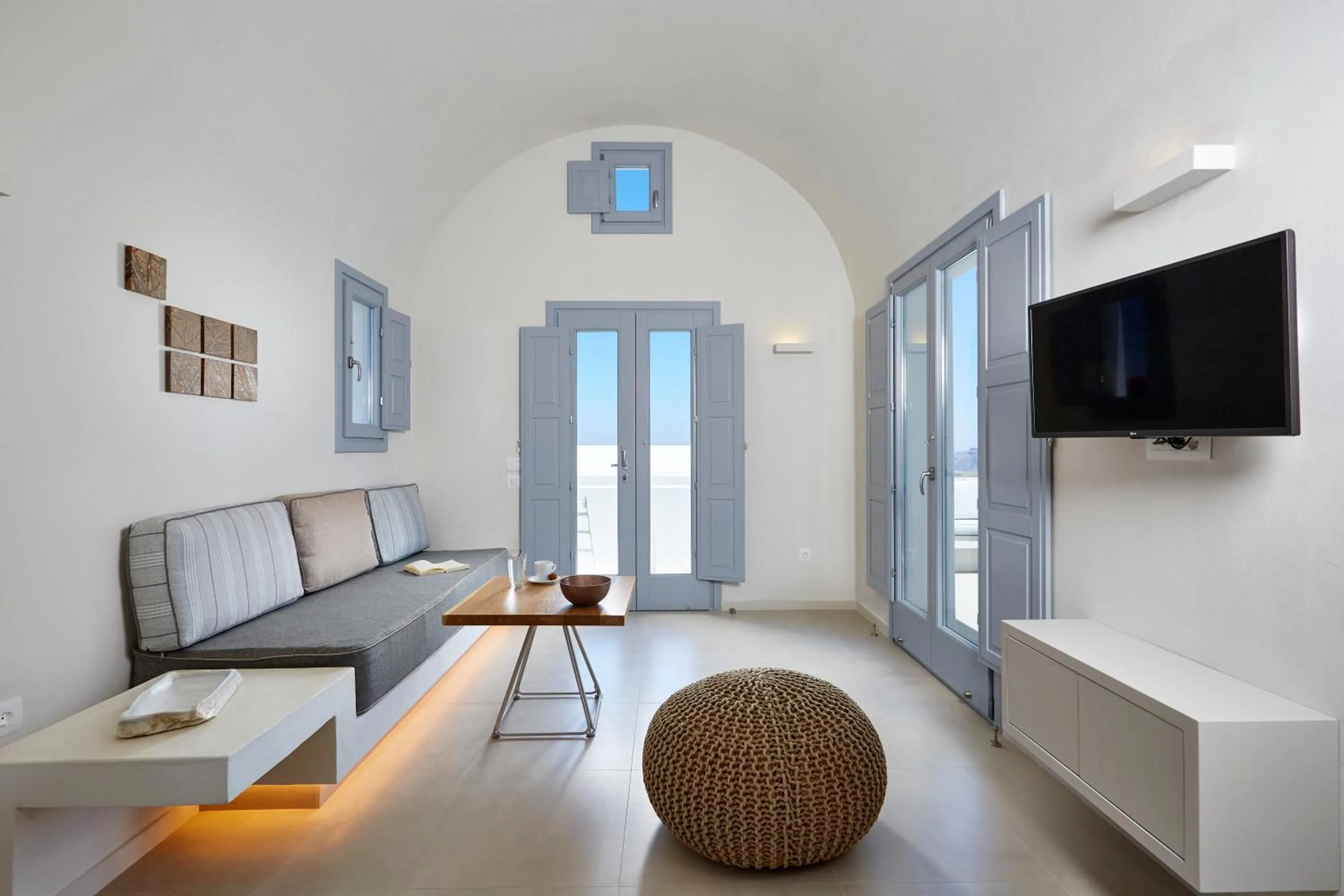 Living room in Nova Luxury Suites